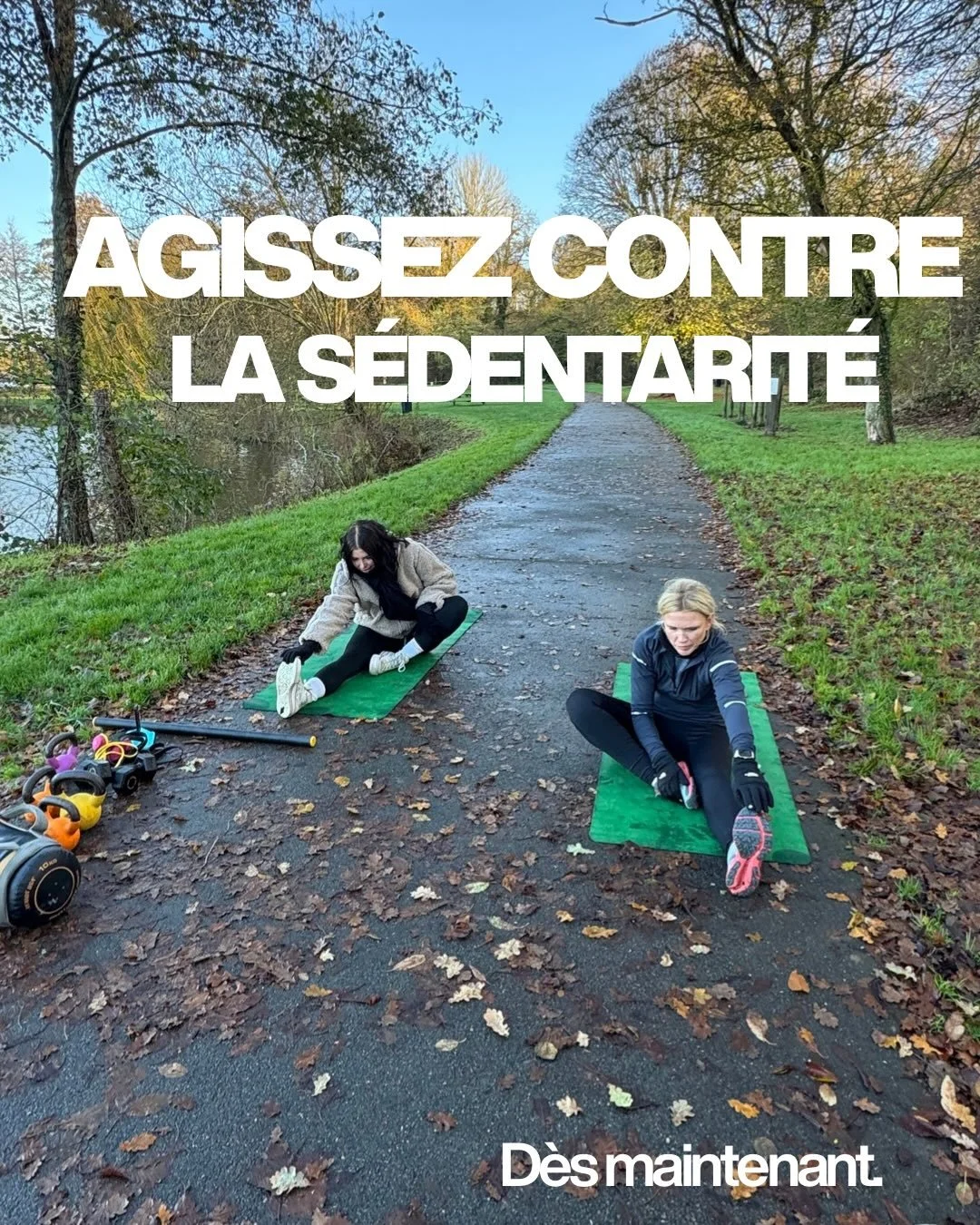 On court apr&egrave;s le temps, mais on oublie de faire bouger notre corps.

La s&eacute;dentarit&eacute; s&rsquo;installe doucement&hellip; jusqu&rsquo;&agrave; ce qu&rsquo;on ne se sente plus vraiment nous-m&ecirc;mes.
Alors aujourd&rsquo;hui, acco