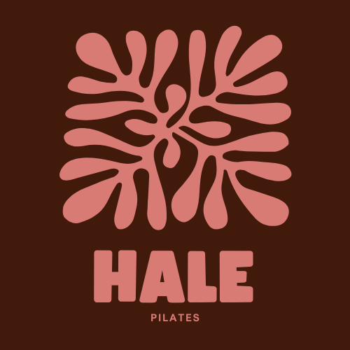 Hale plts logo, symbolic for the breath flowing in our body and lungs, as you move through your pilates sequence you will experience the connection of breath, mind and body.