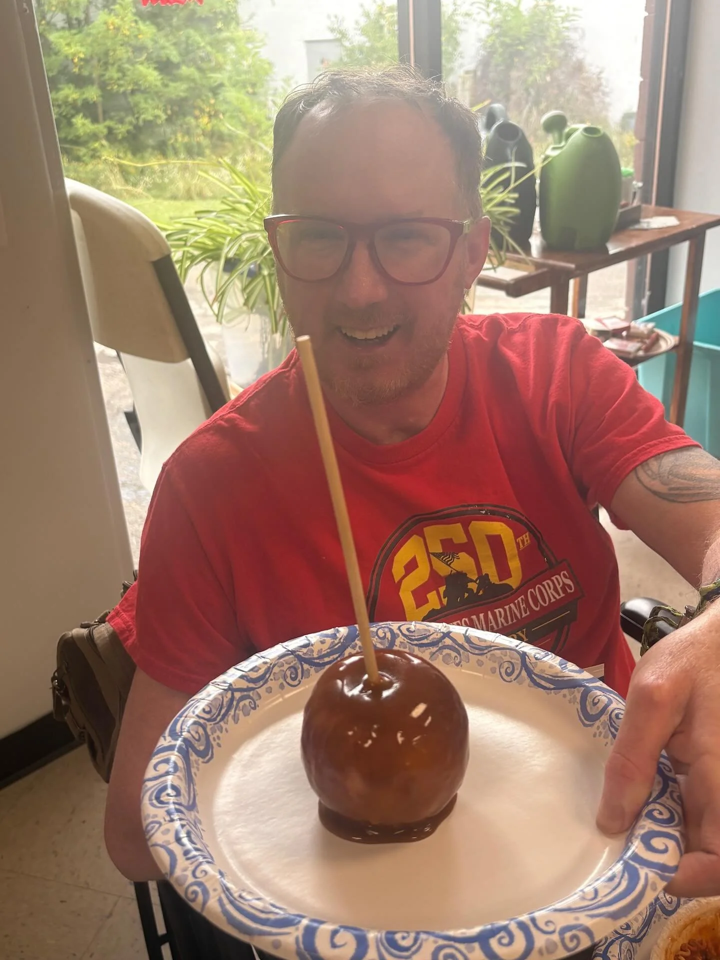 Big smiles today in program during our caramel apple making activity!! 🍎 🍏 

Did you know that making a treat can help TBI survivors in many areas of recovery? Following a recipe, planning the steps and concentrating on making a treat can all impro