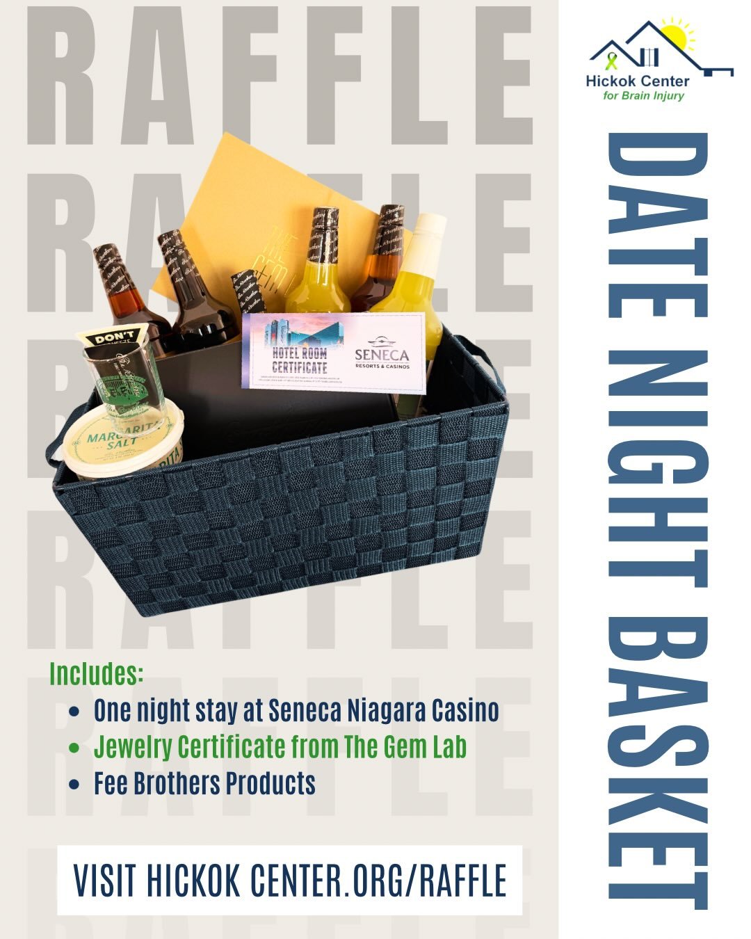 Looking for a fun way to give back to a local nonprofit this season? Our Hickok Center raffle is open until December 28 and every ticket helps fund programs for adults living with brain injuries! 🧠 
Give a little, win a lot with baskets filled with 