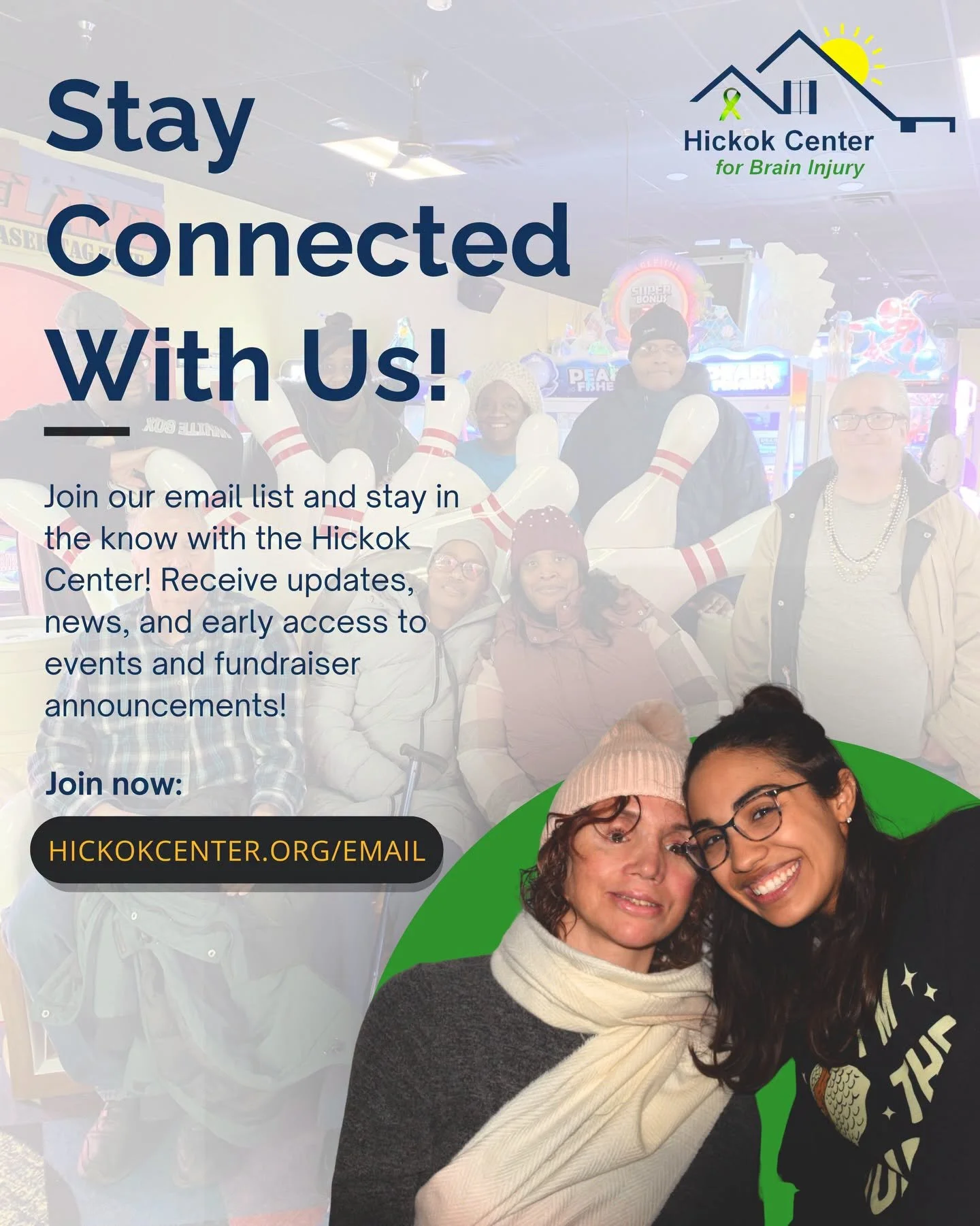 Stay connected with everything happening at the Hickok Center 💙💚💛

From program updates to upcoming events and fundraising opportunities, our email list is the best way to stay in the loop and be part of our community.

Join us at hickokcenter.org