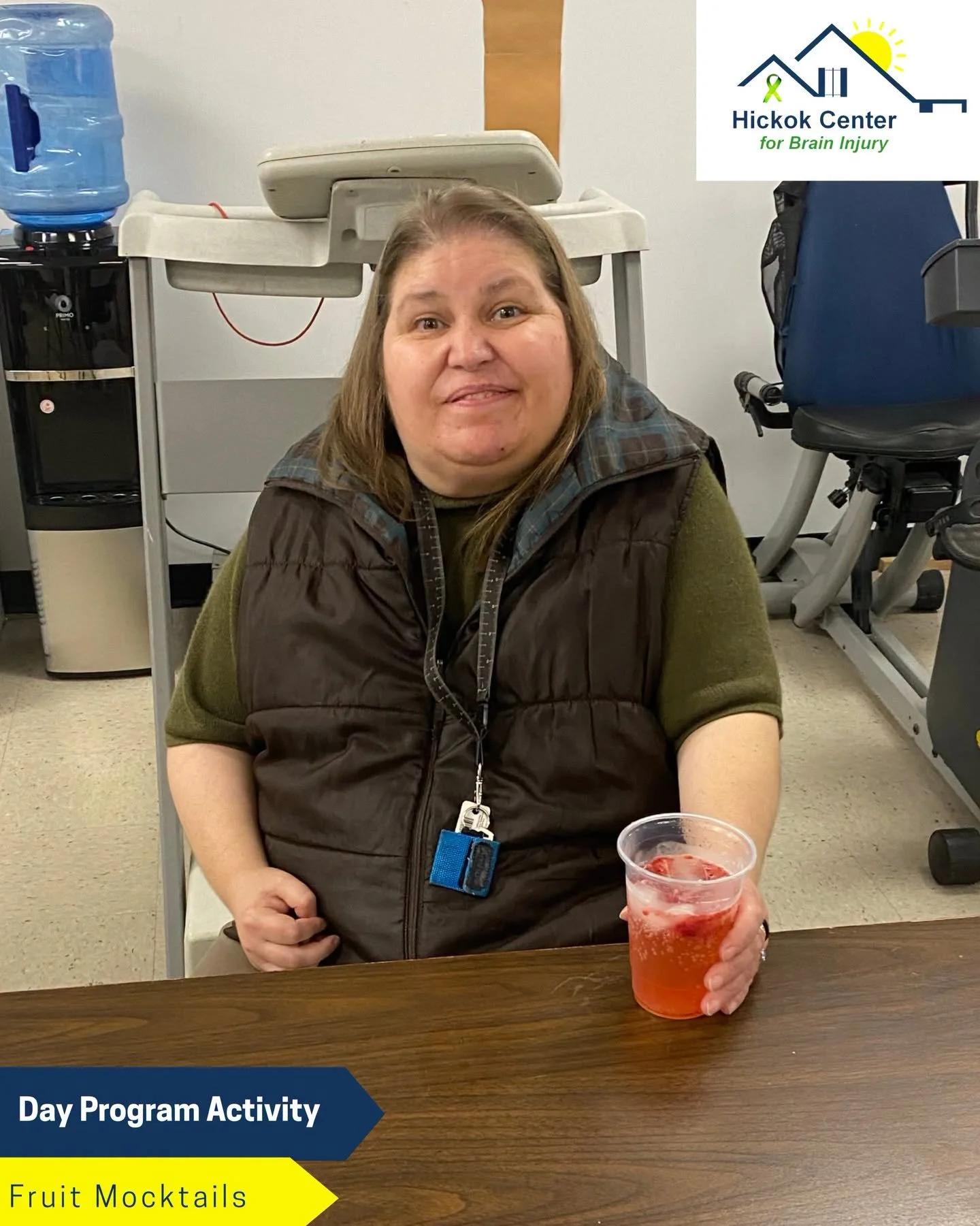 Last week, DSP Sarah led a fruit mocktail activity and we loved seeing how much participants enjoyed it!🍍🍓

Participants got to choose between two flavors, pineapple ginger or raspberry lime, and made their own drinks. Simple, refreshing, and every