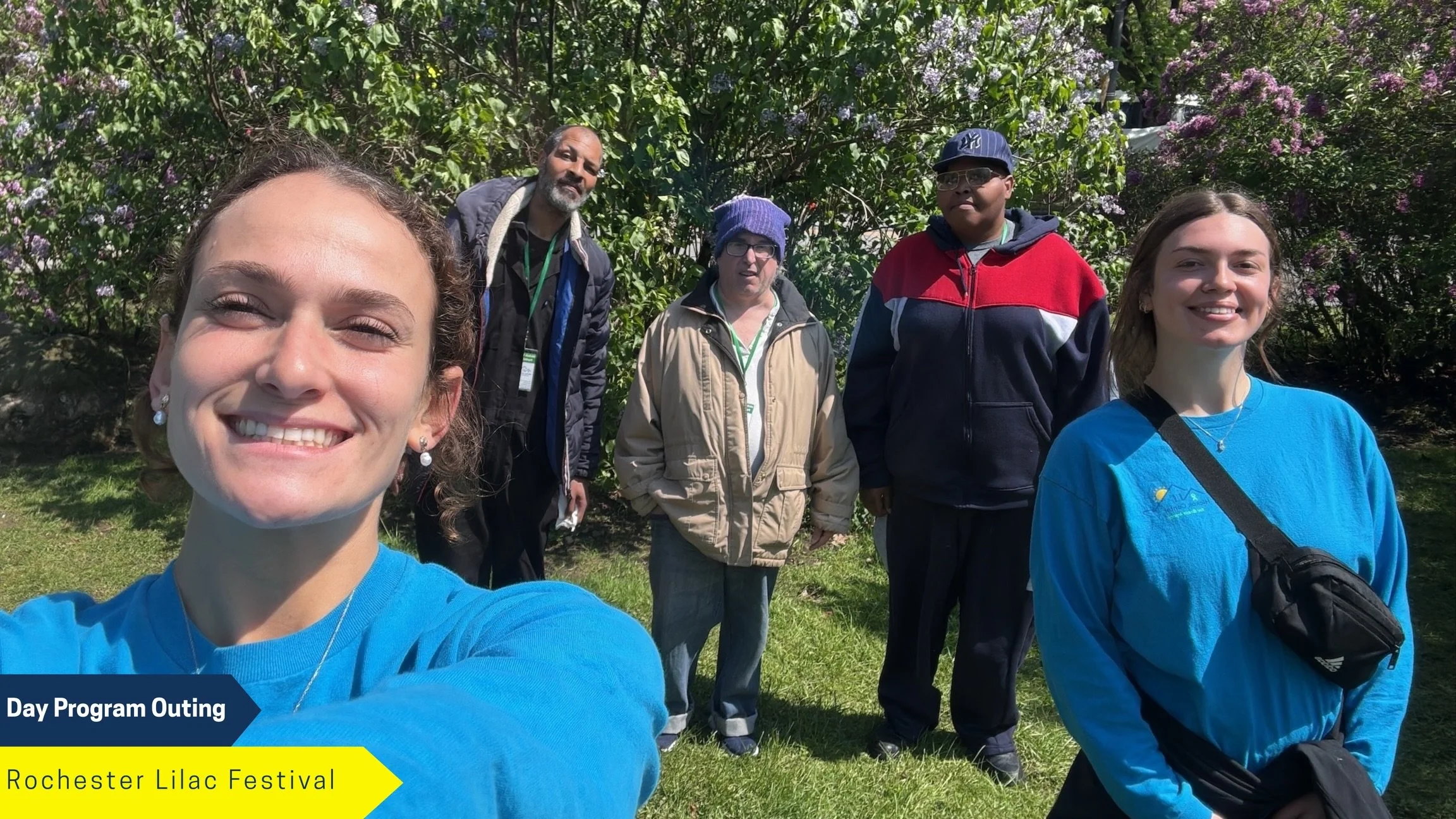 DSPs Alex, Sarah, and Abby spent the day at the Lilac Festival with a group of participants today! Between the flowers, food, and beautiful weather, it was a great afternoon out together. 🌸

Outings like these give individuals living with brain inju