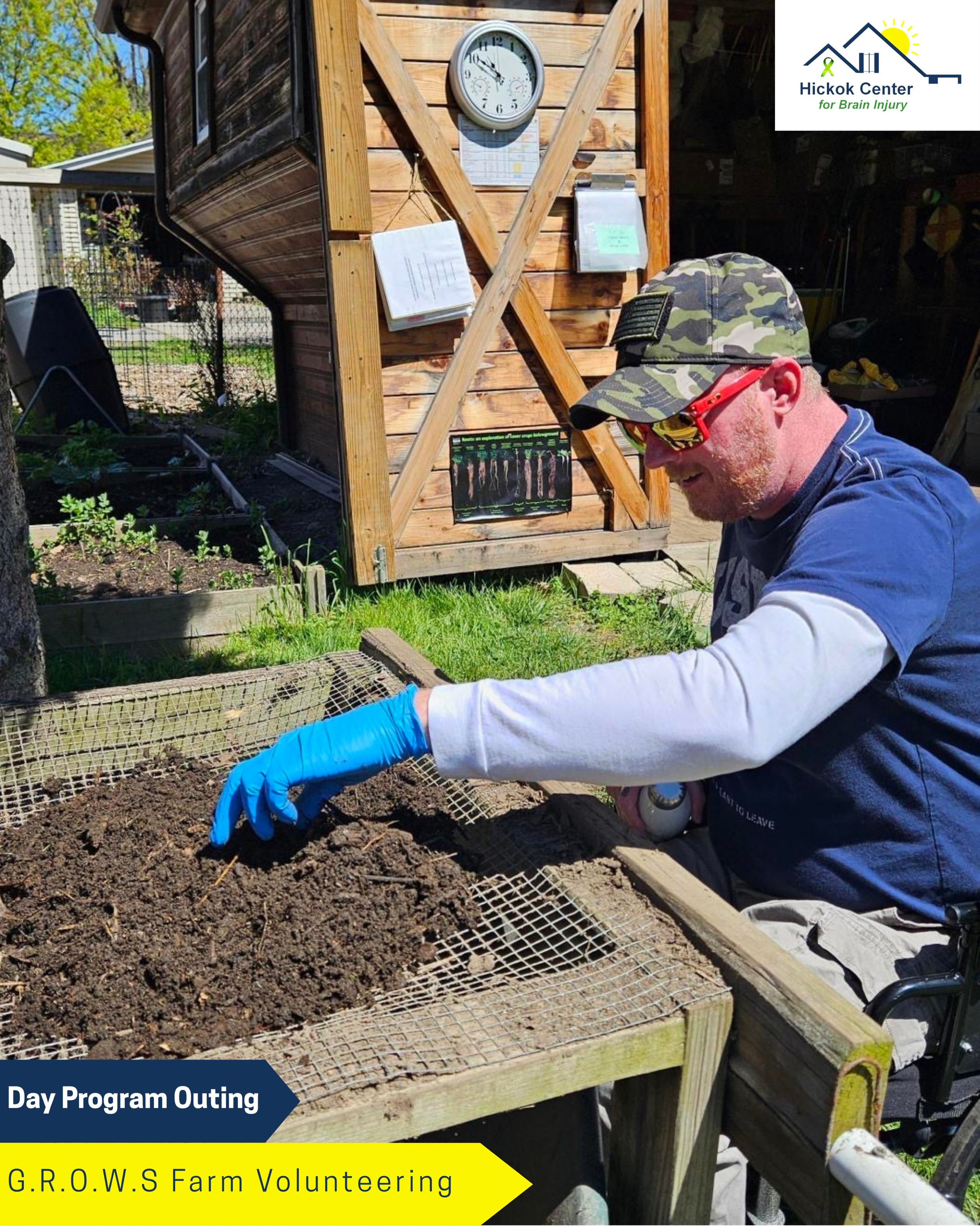 Last week, participants headed out to volunteer with @ccecornell G.R.O.W.S. program where we learned more about farming, horticulture, planting techniques, and caring for growing spaces. Participants enjoyed getting hands-on experience and exploring 