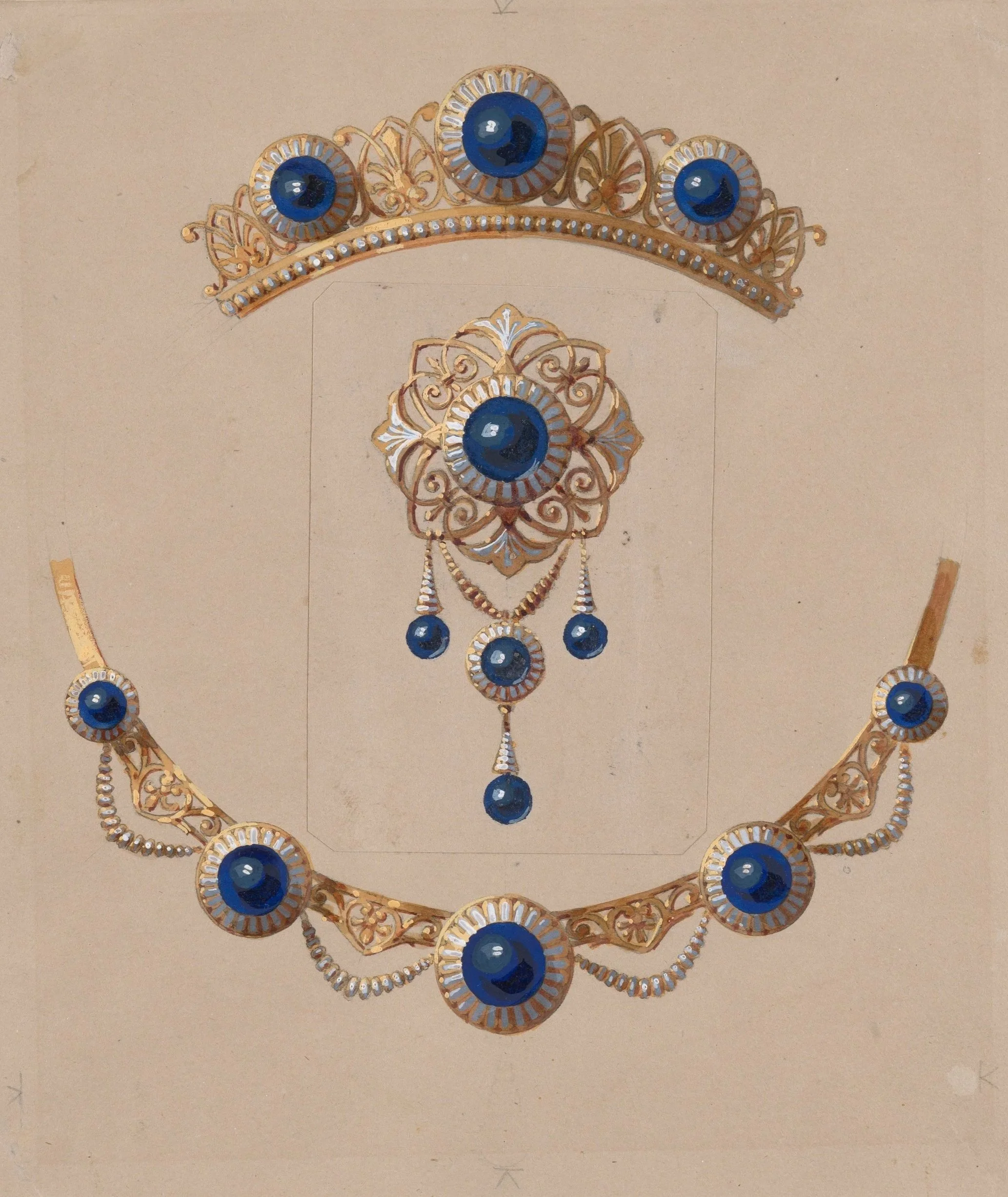 Alexis Falize, lapis, ca. 1830–70