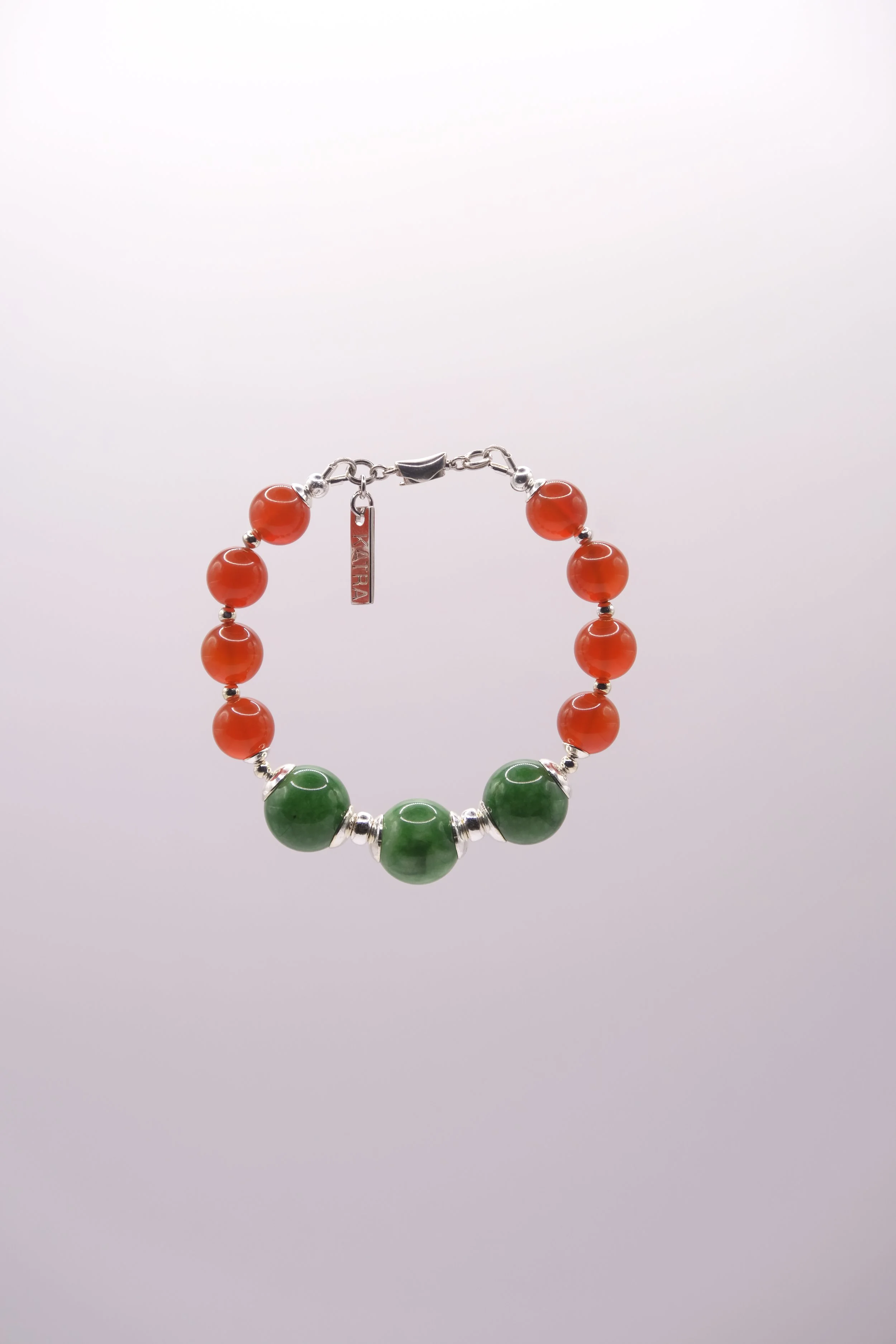 Leaf Mantle with Carnelian