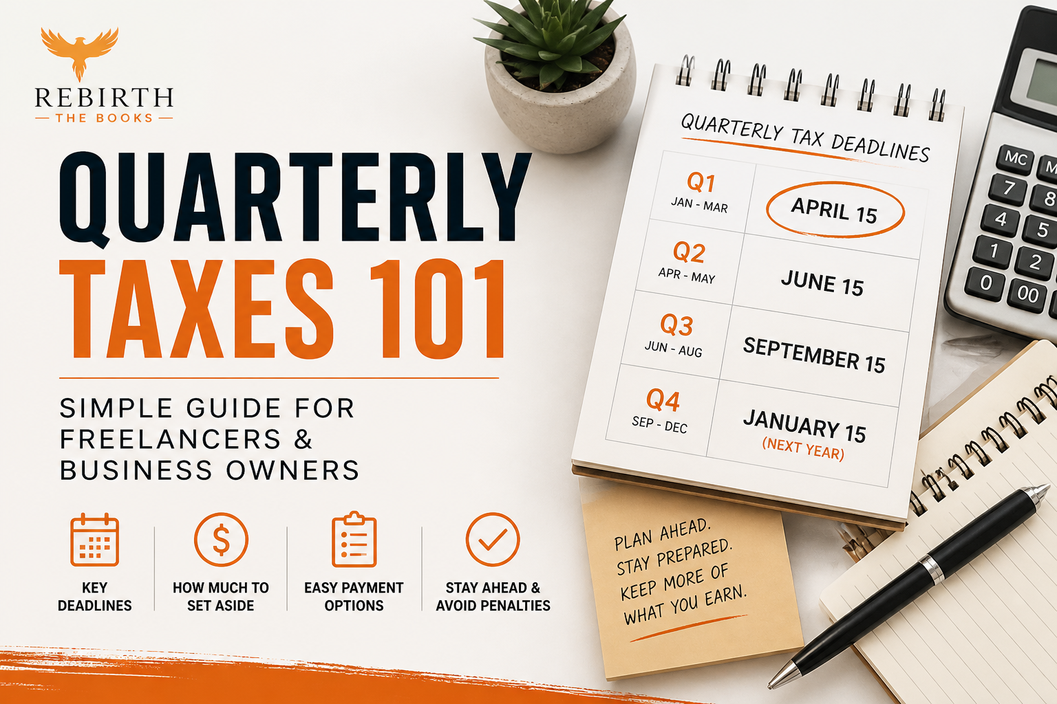Quarterly Taxes 101: What Freelancers and Business Owners Need to Know
