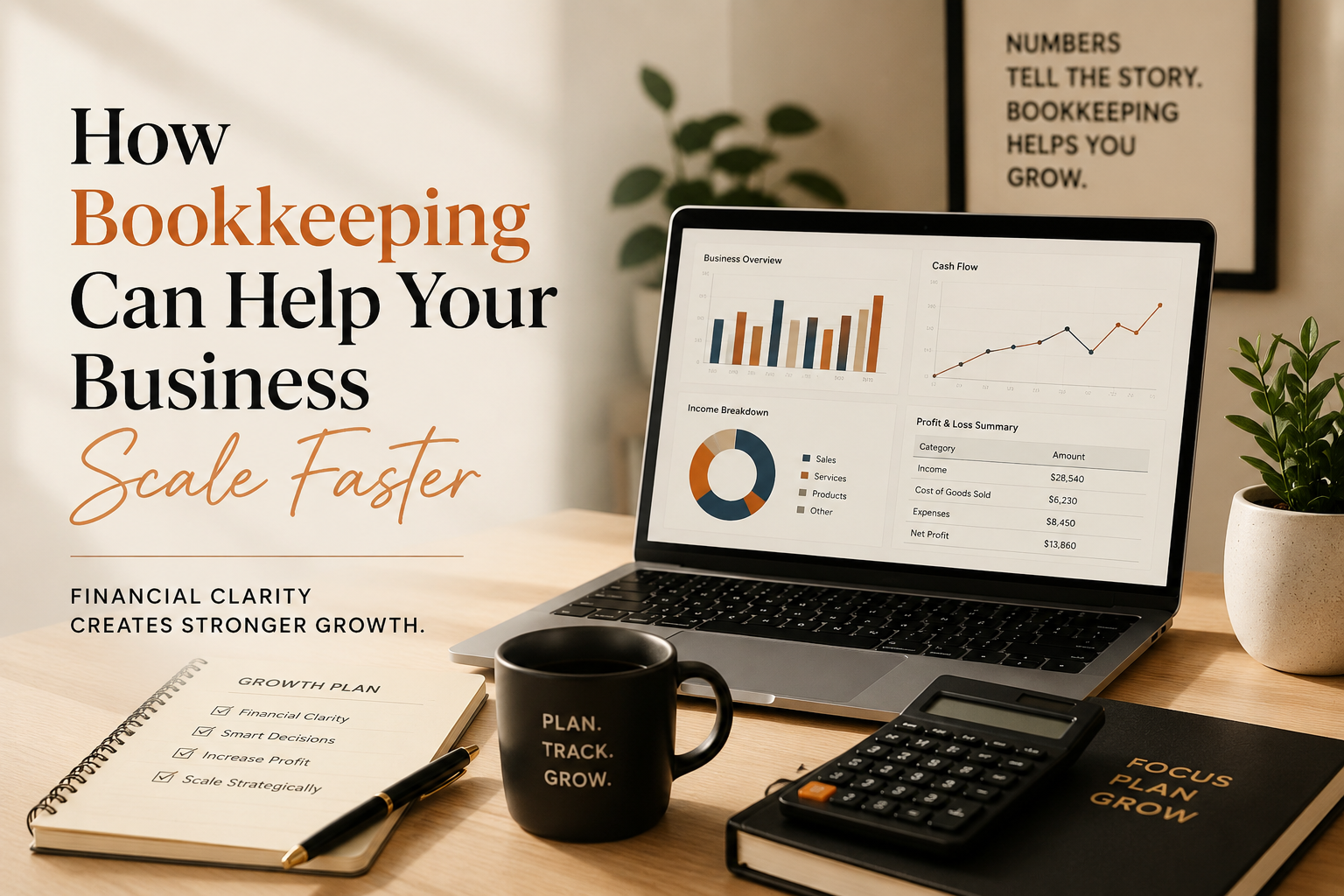 How Bookkeeping Can Help Your Business Scale Faster