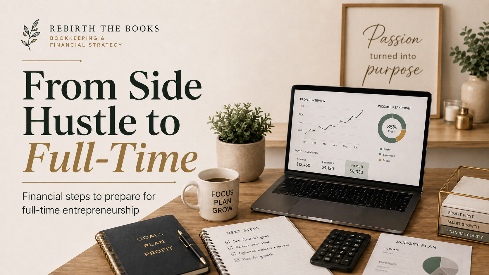 From Side Hustle to Full-Time: Financial Steps to Make the Leap