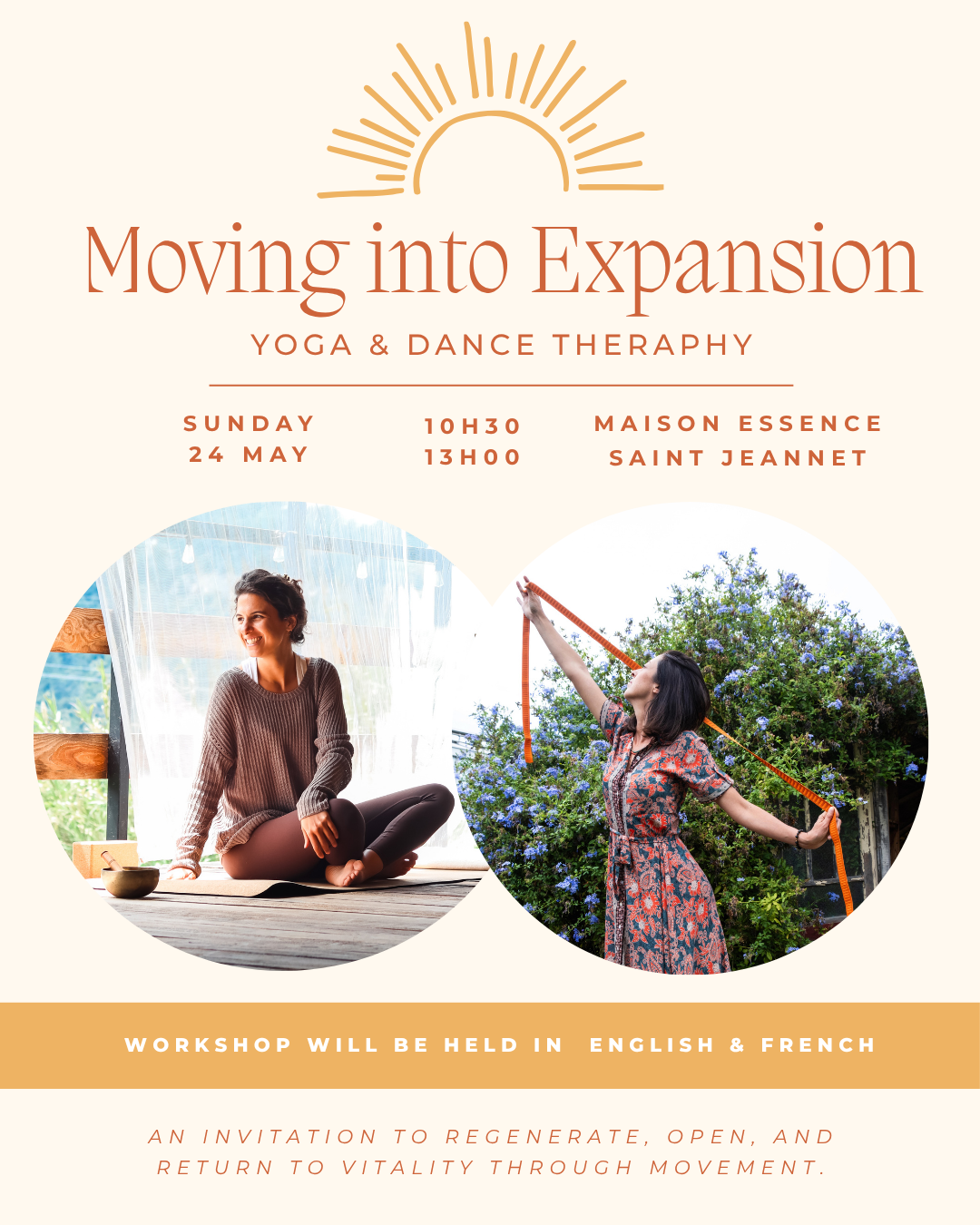 Moving Into Expansion - Yoga & Dance Theraphy