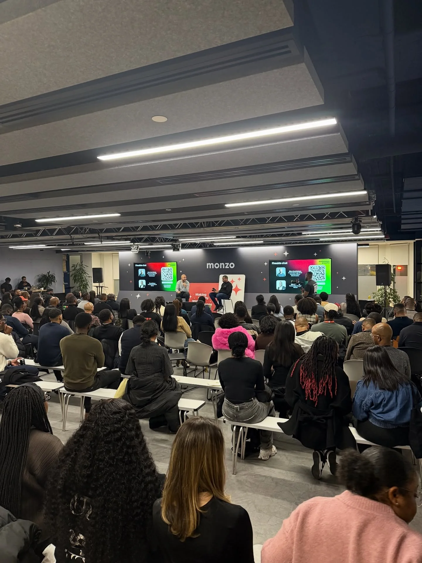 Had to quickly touch down to #blackmonzo @monzo Black History month Event on 30th October 🚀

The Future is Ours to Build nicely hosted on the day by @marvin_moses and the rest of the #BlackMonzo team 🙏🏿

It was An evening of inspiration, networkin