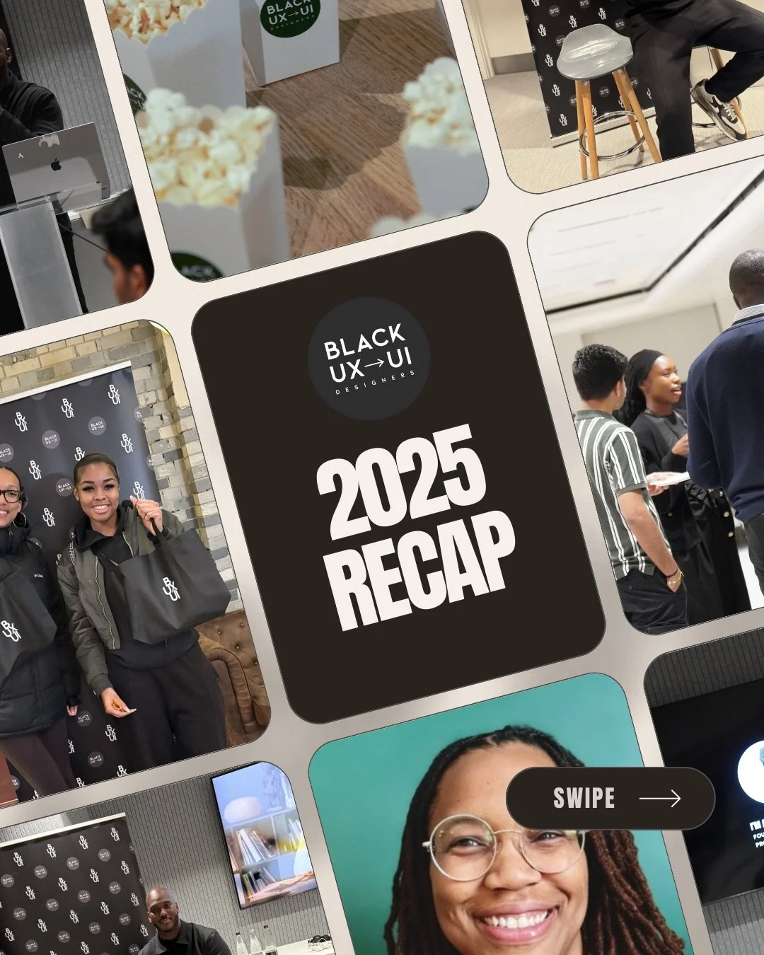 Year in Reflection🙏🏿

As the year ends, we&rsquo;re taking a moment to highlight some of our favourite memories:

&bull;	Redesign, Relaunch, Refresh
&bull;	Navigating the UX/UI Job Market Meetup
&bull;	Show &amp; Tell Sessions
&bull;	Spotlight Seri