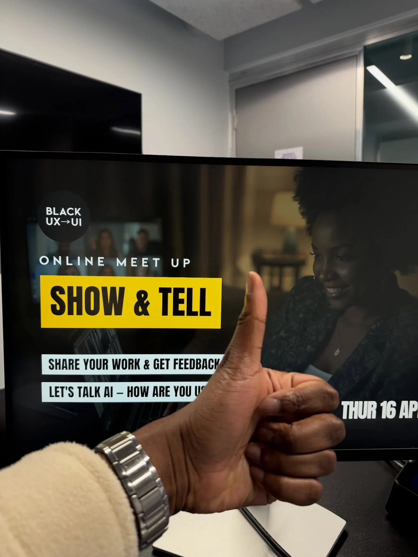 AI in UX/UI Design &ndash; Show &amp; Tell Recap 🙏🏿

Last nights Online Show &amp; Tell was an insightful one which I personally enjoyed!

We explored how AI is actually shaping the way we work as designers. @samanthaherelle shared great insight on