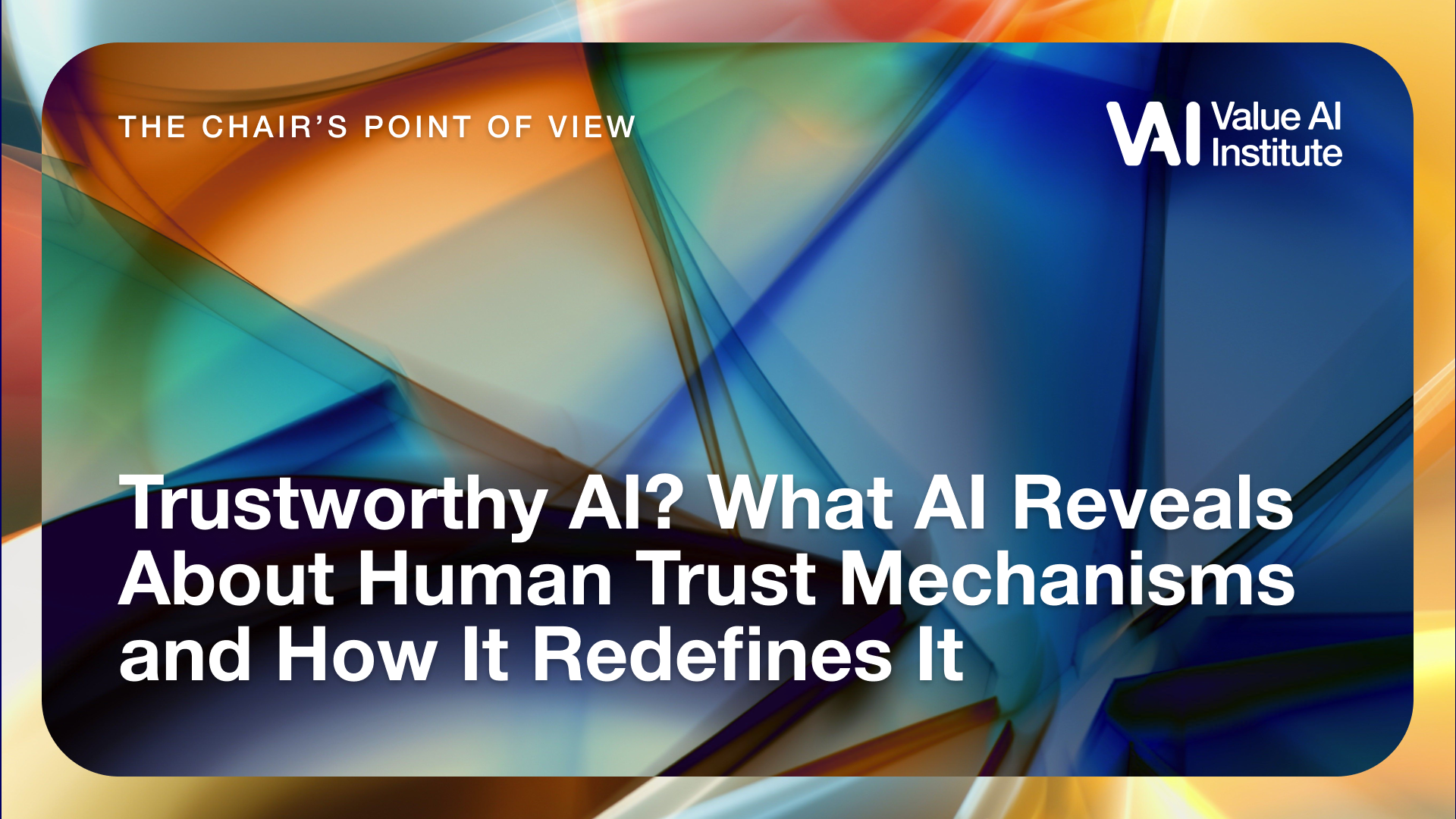 Trustworthy AI? What AI Reveals About Human Trust Mechanisms and How It Redefines It
