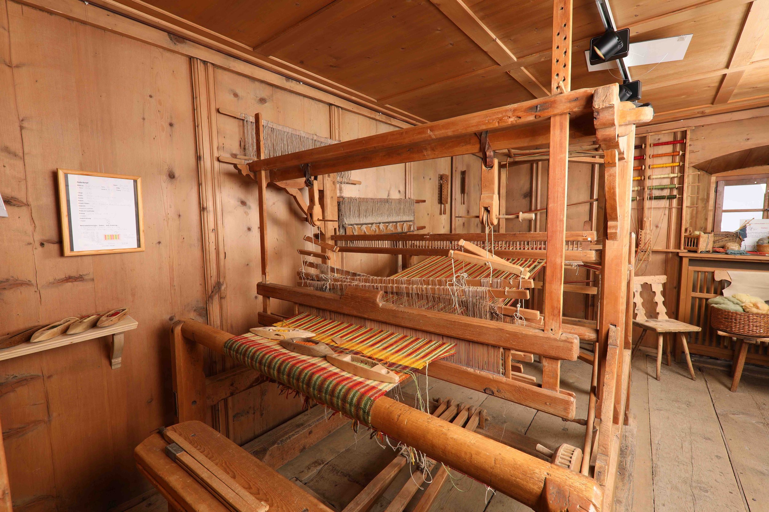 Heimatmuseum Webstuhl