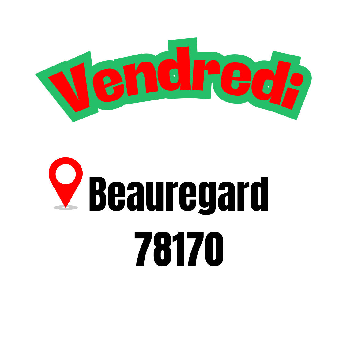 Image indiquant que le bien est vendu, avec l'adresse à Beauregard, code postal 78170.