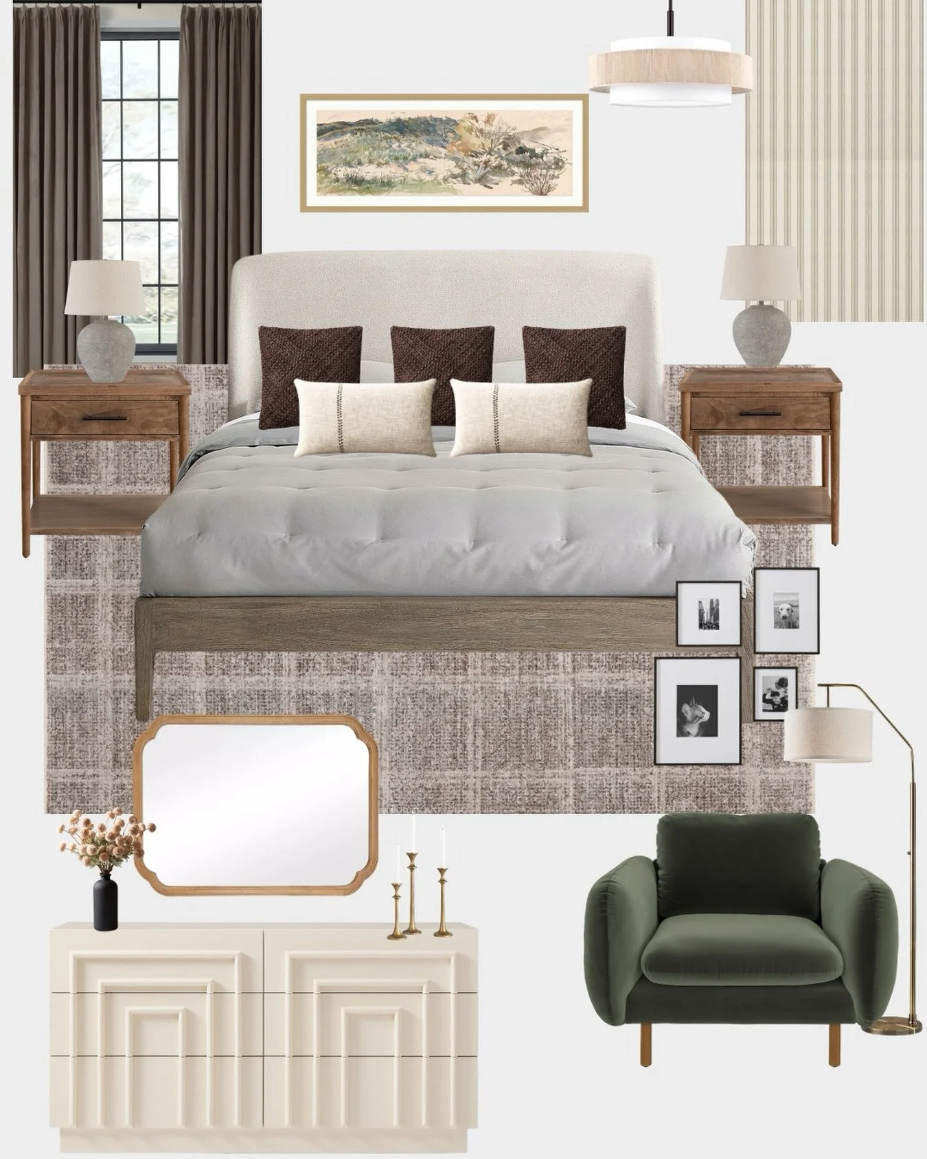 I feel like organic modern style is everywhere right now 🌿 And honestly, I get why. After so many years of grey and black dominating interiors, it feels so good to bring back something softer, timeless, and easier on the eyes. Natural textures + war