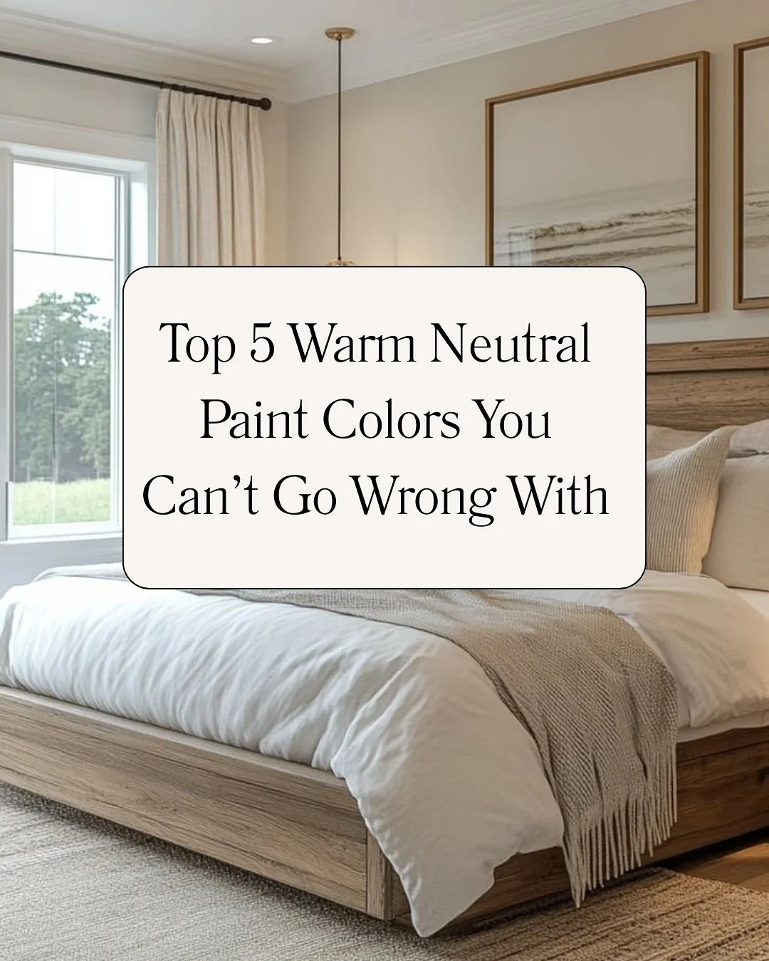 From off-white to beige &mdash; these timeless shades have just the right amount of warmth and personality. They make any space feel calm, cozy, and beautifully balanced. 🤍

🎨 White Dove &ndash; Benjamin Moore
🎨 Alabaster &ndash; Sherwin Williams
