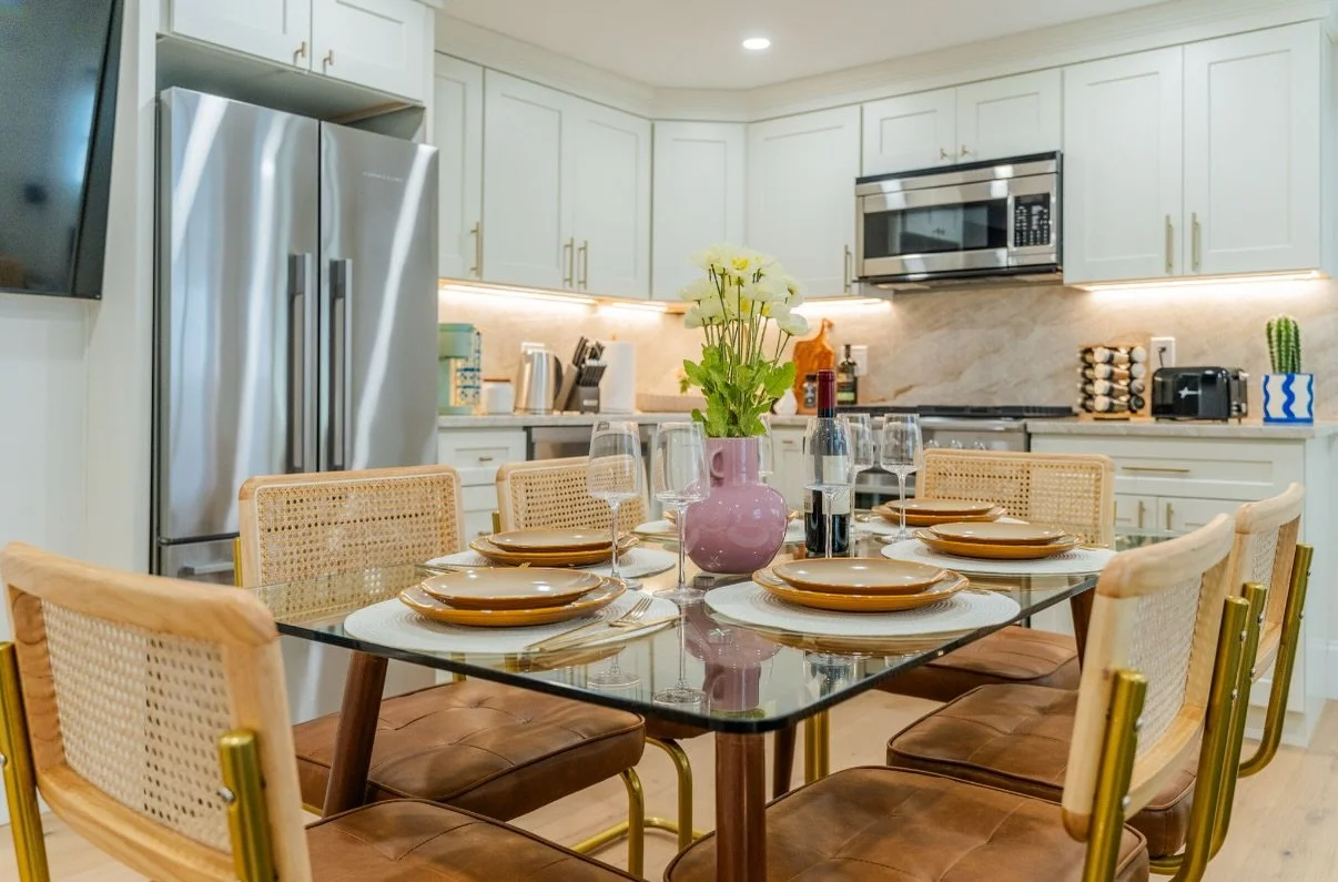 Kitchen and dining area design