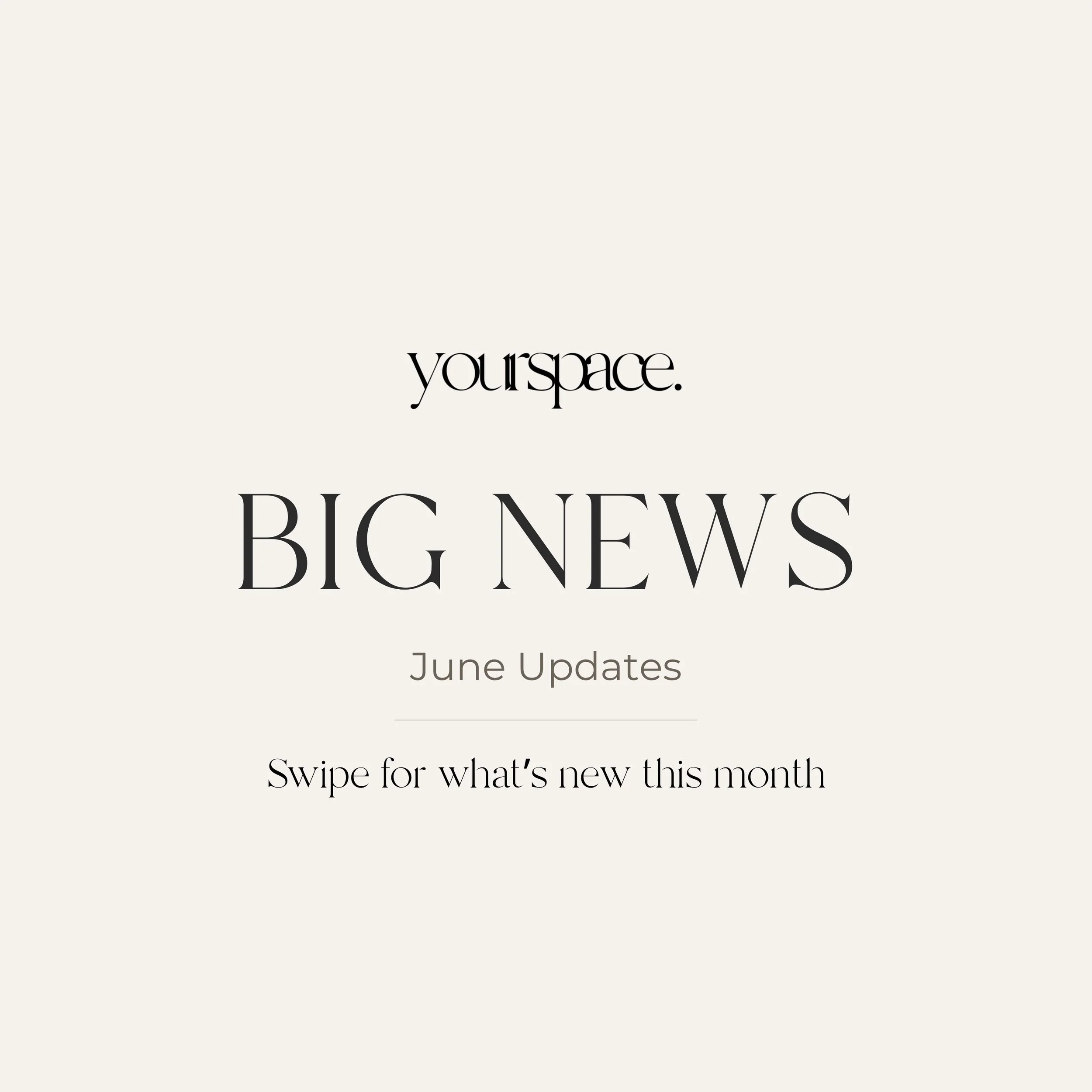 Hey Creators! We&rsquo;ve got some new and exciting bits happening across June and into July so this is your sign to get booked on! Whether you&rsquo;re shooting for yourself or you&rsquo;re in need of someone to grab your content for you, you have o