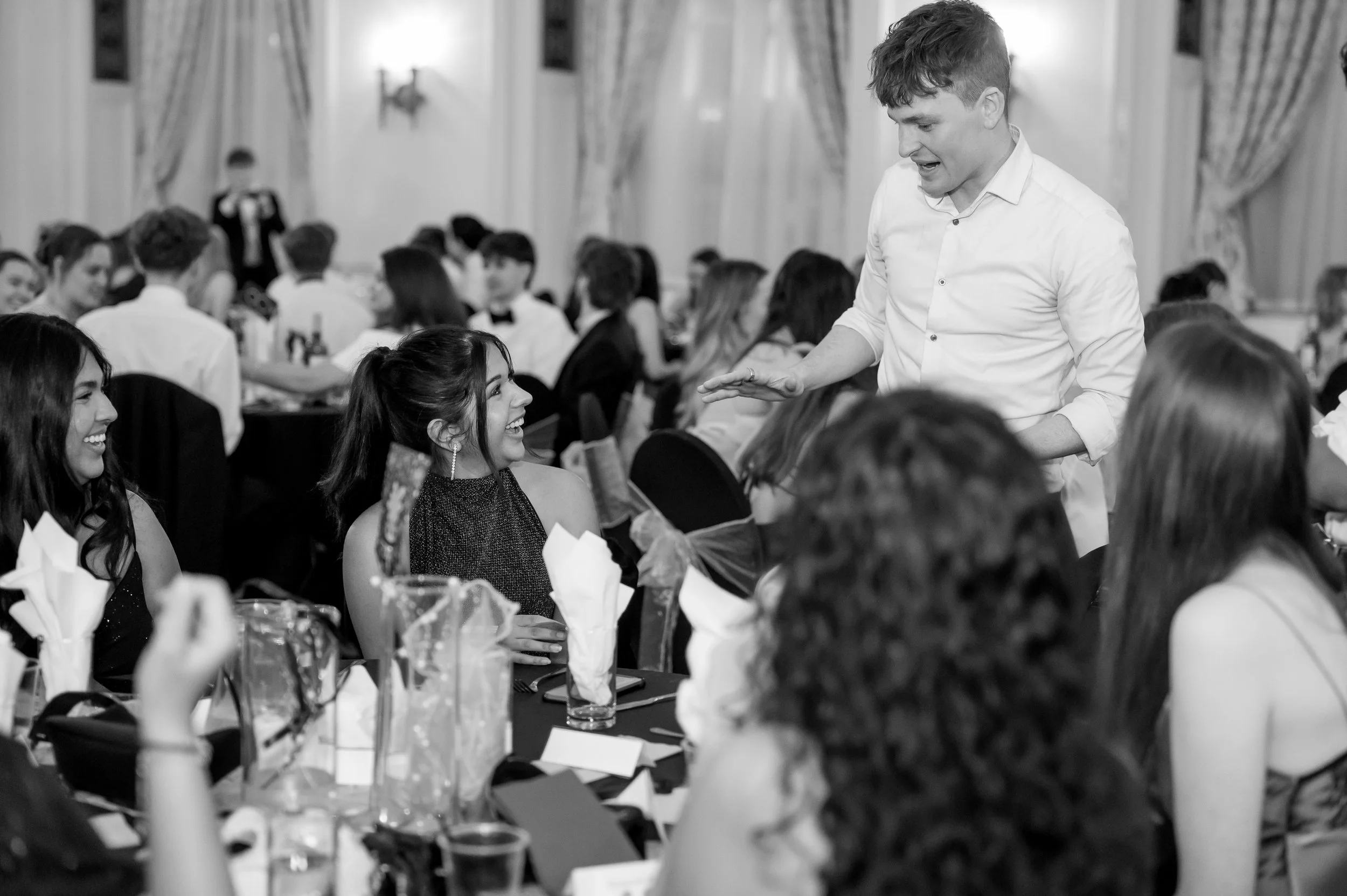 Daniel Maze, the charismatic Manchester magician, leaves wedding guests speechless with his incredible tricks.