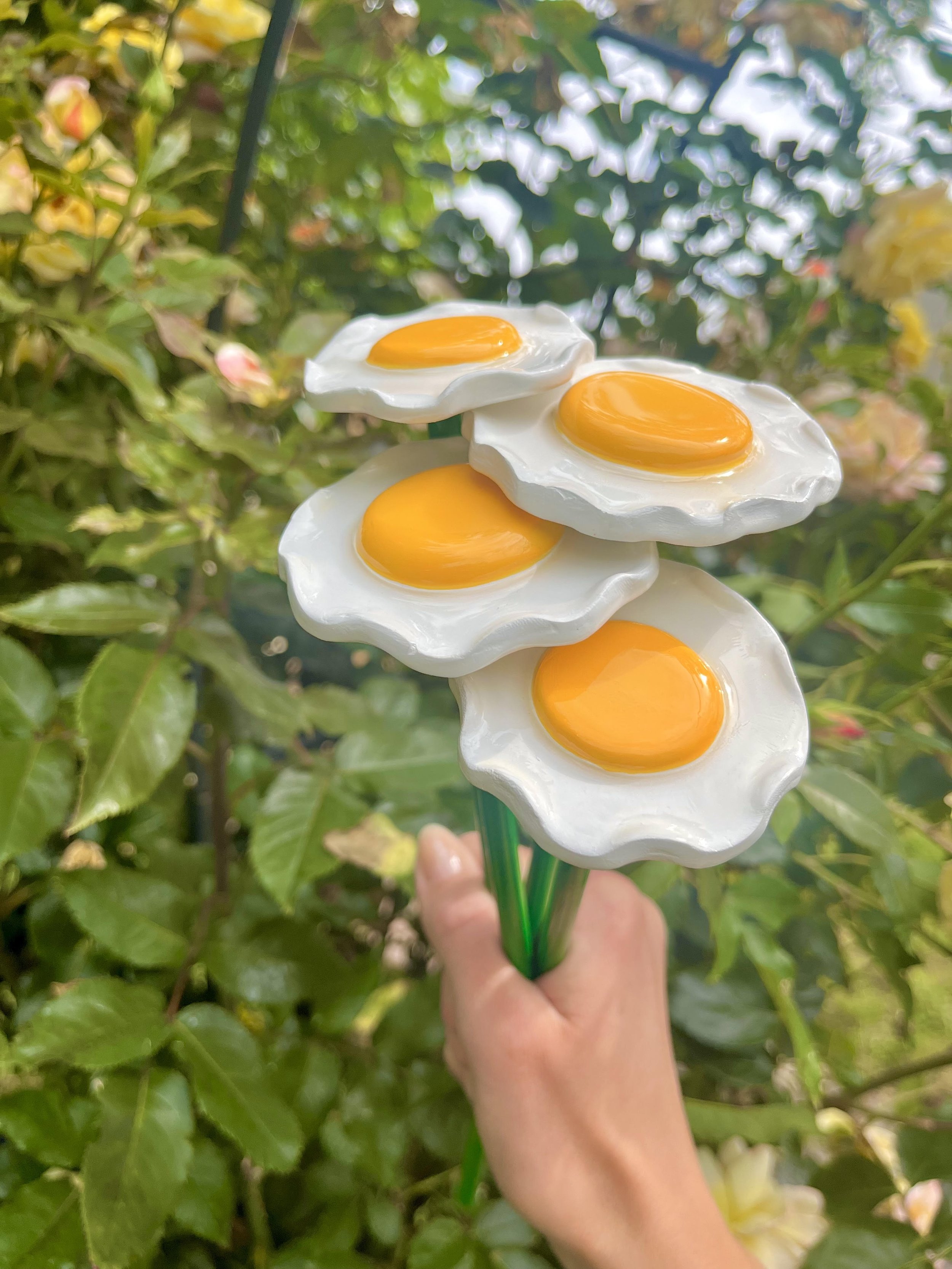 Fleur œuf !