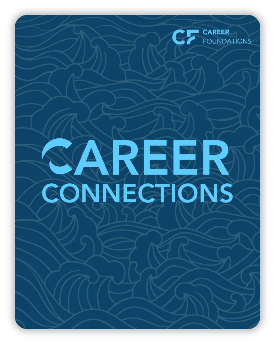 Career Connections workbook cover with-Glow