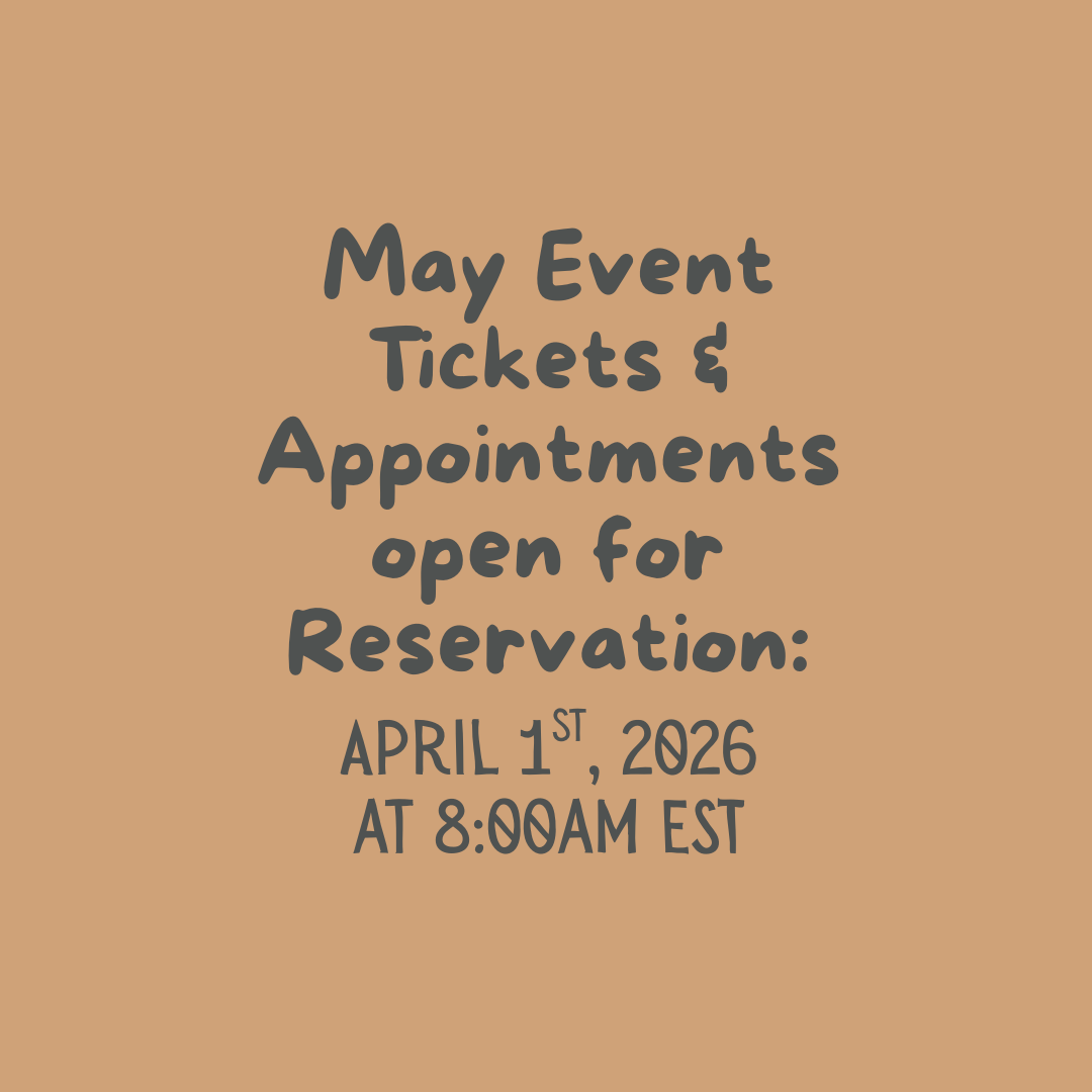 May Event Tickets Open