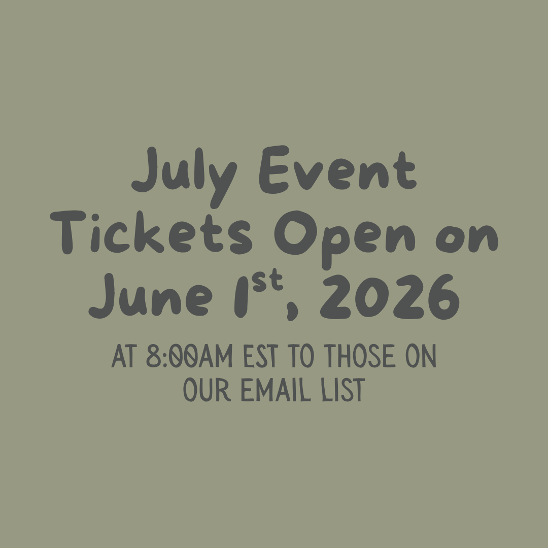 July Event Tickets Open