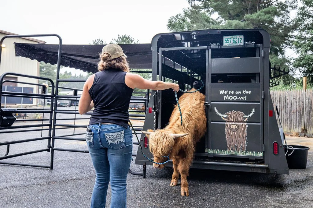 Mobile Event Trailer with Black Rock Farm