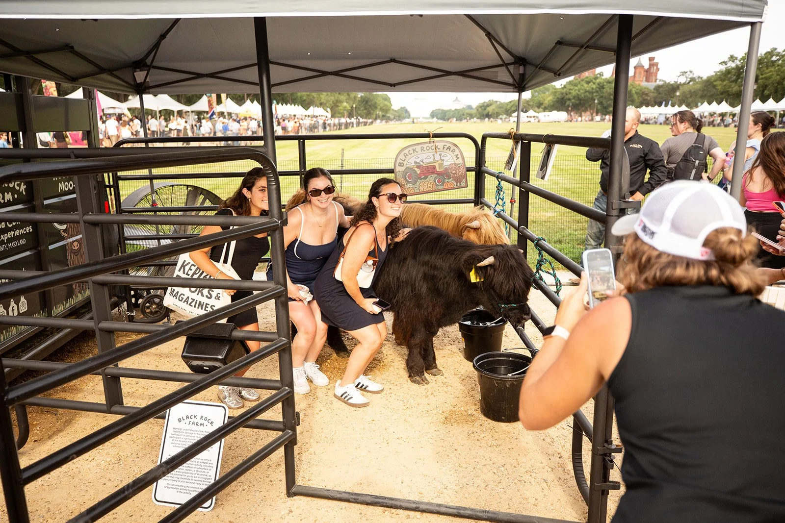 Mobile Event Trailer with Black Rock Farm
