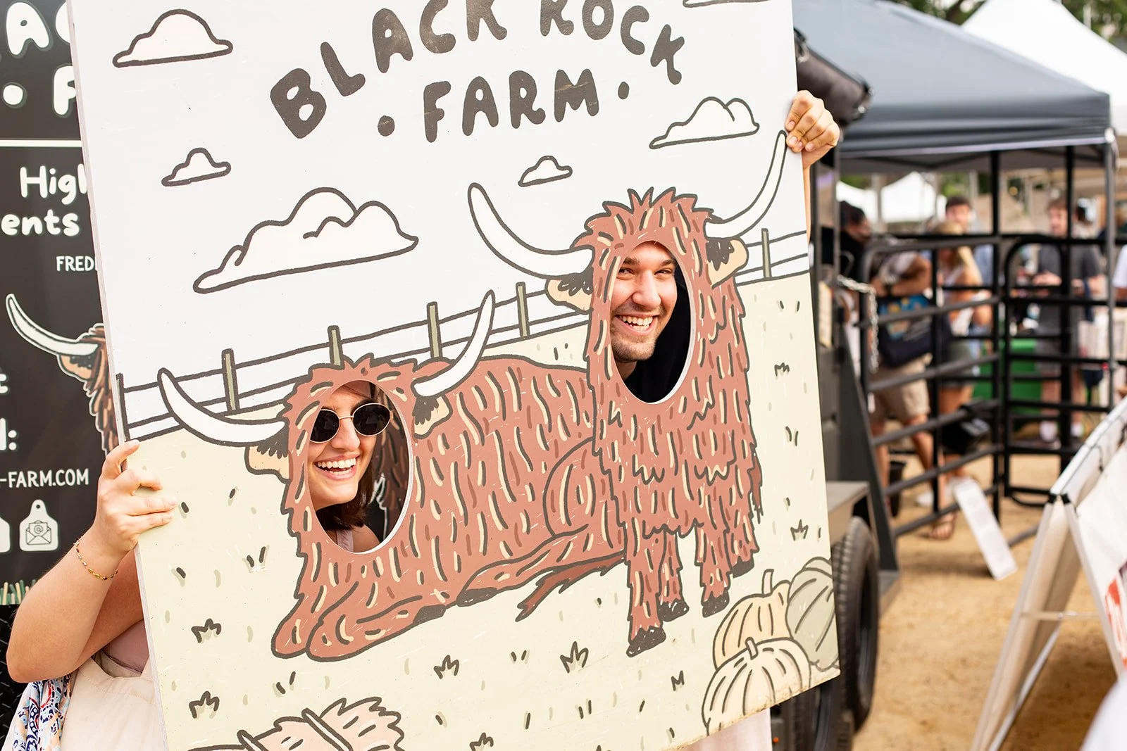 Mobile Event Trailer with Black Rock Farm