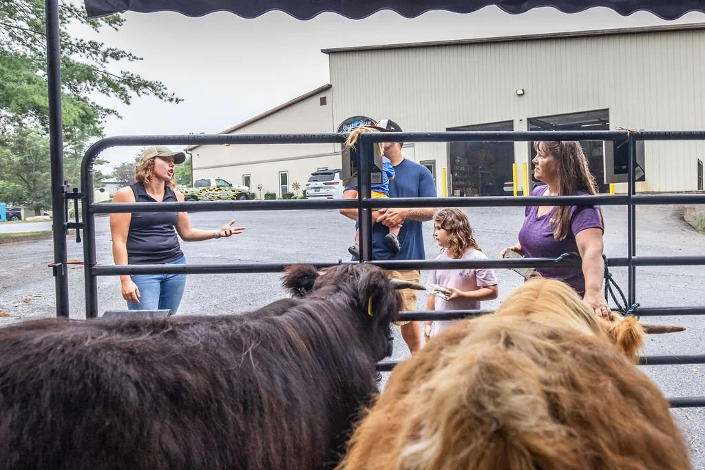 Mobile Event Trailer with Black Rock Farm