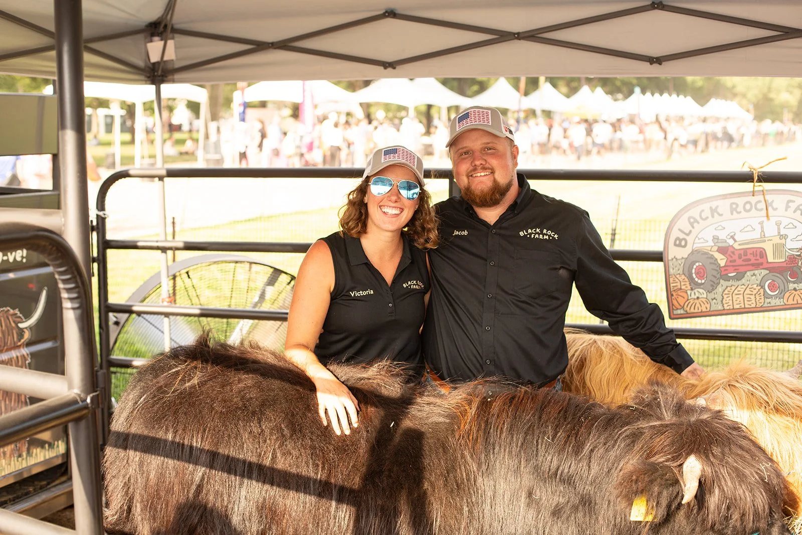 Mobile Event Trailer with Black Rock Farm