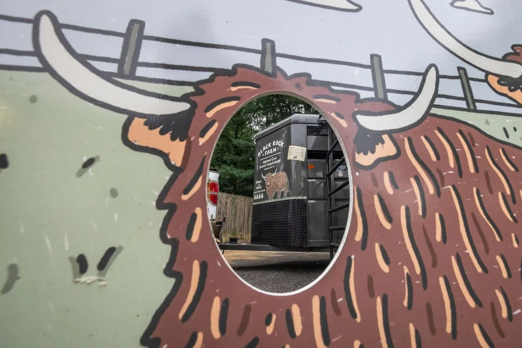 Mobile Event Trailer with Black Rock Farm