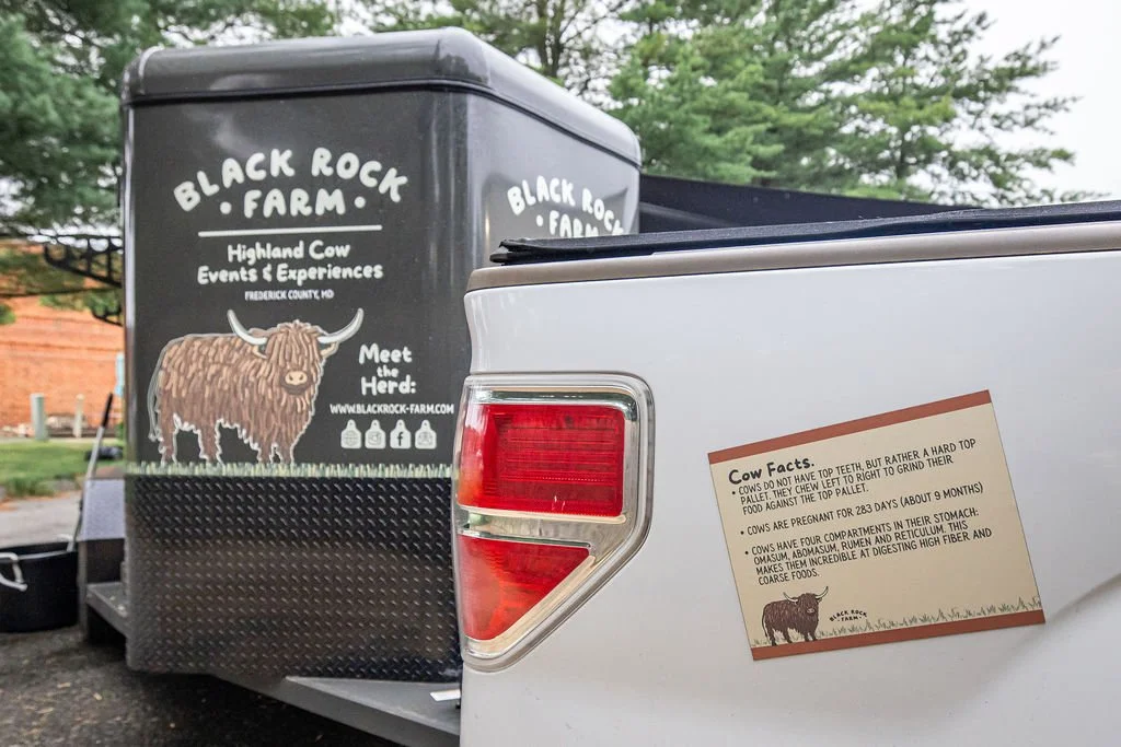 Mobile Event Trailer with Black Rock Farm