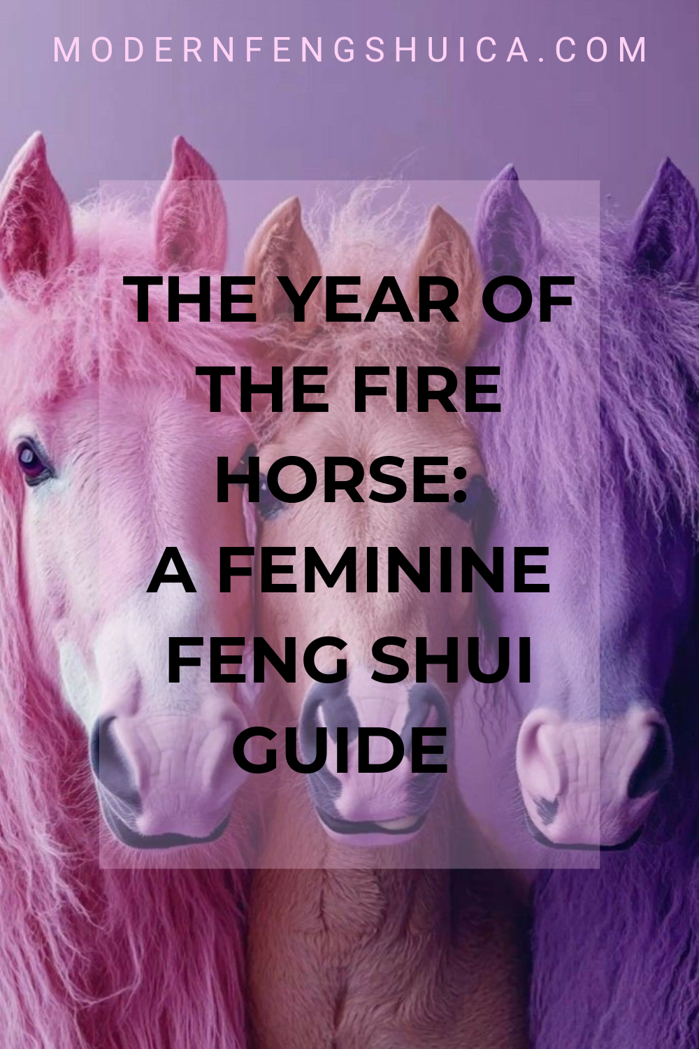 The year of the Horse: A feminine Feng Shui guide