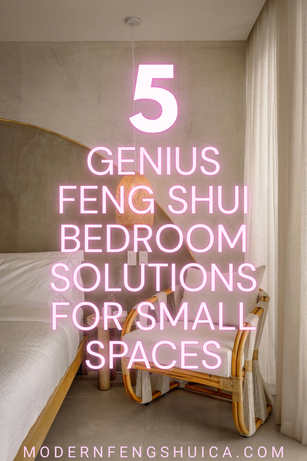 5 Genius Feng Shui bedroom solutions for small spaces
