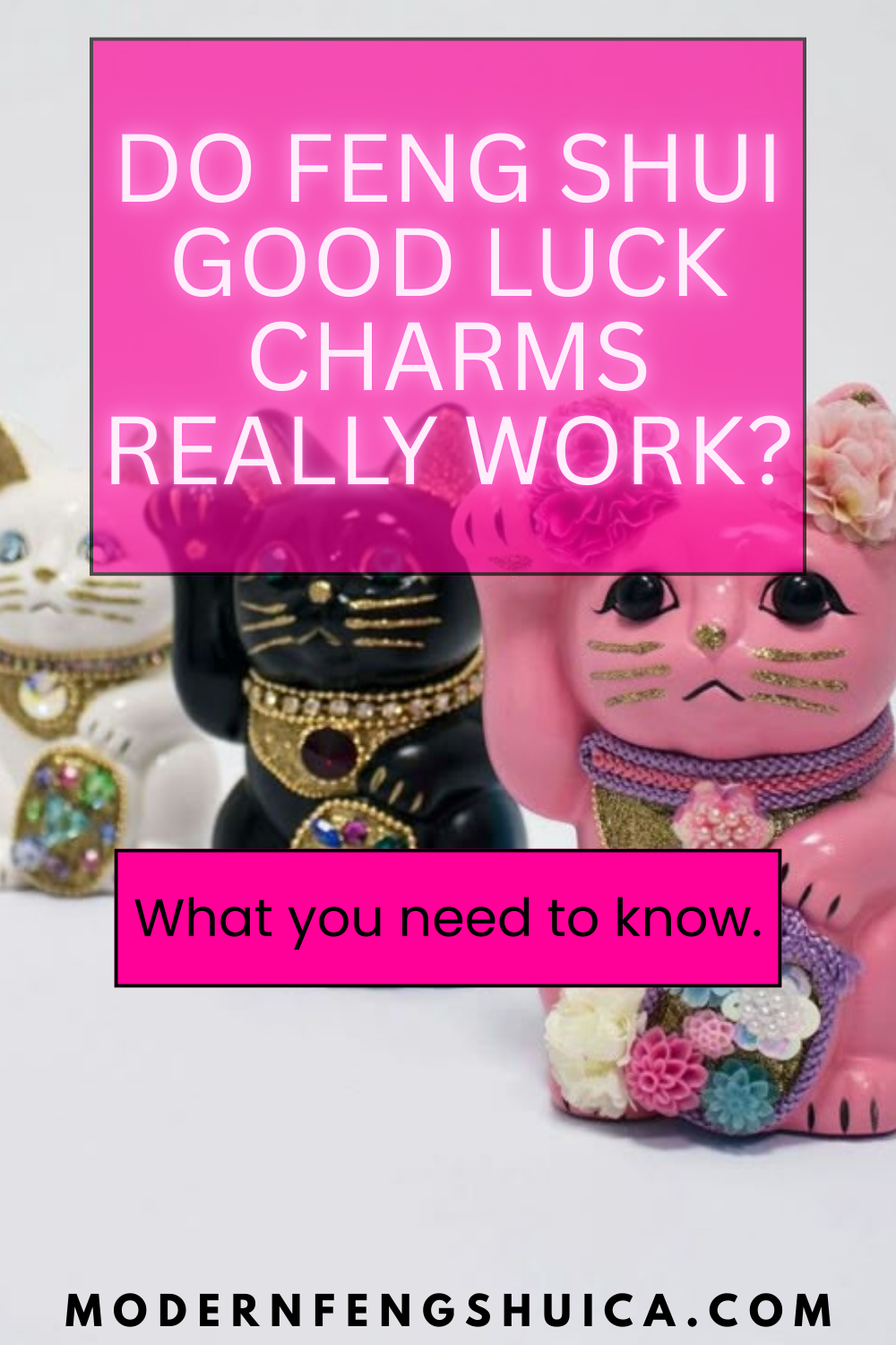 Do Feng Shui good luck charms really work?