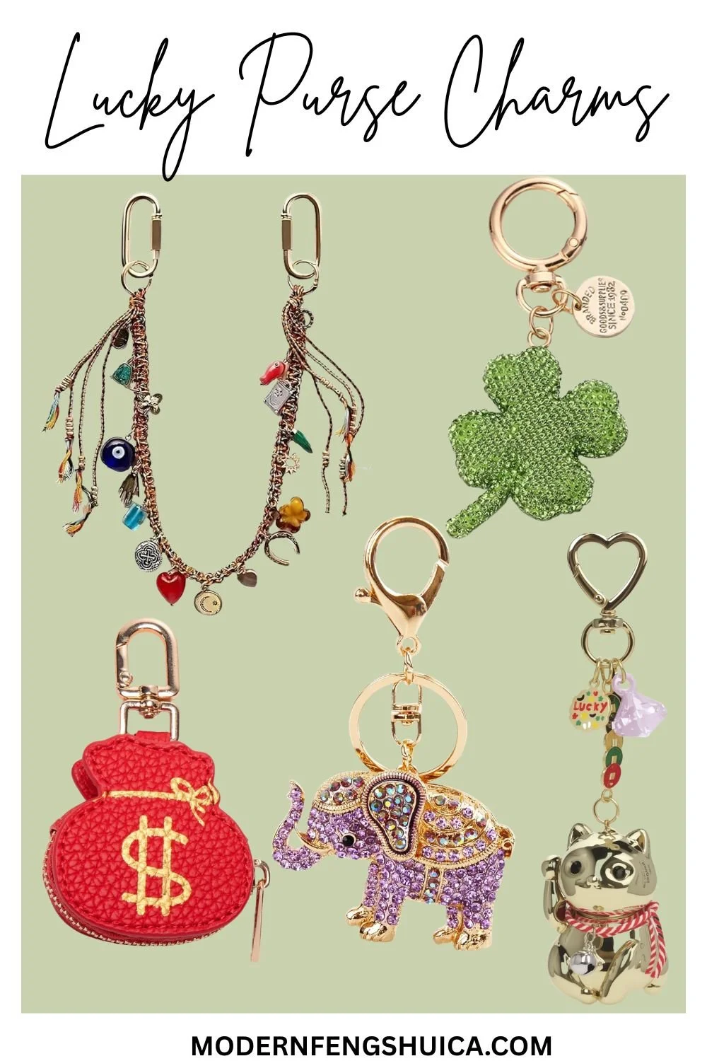 5 Lucky Charms for your purse  