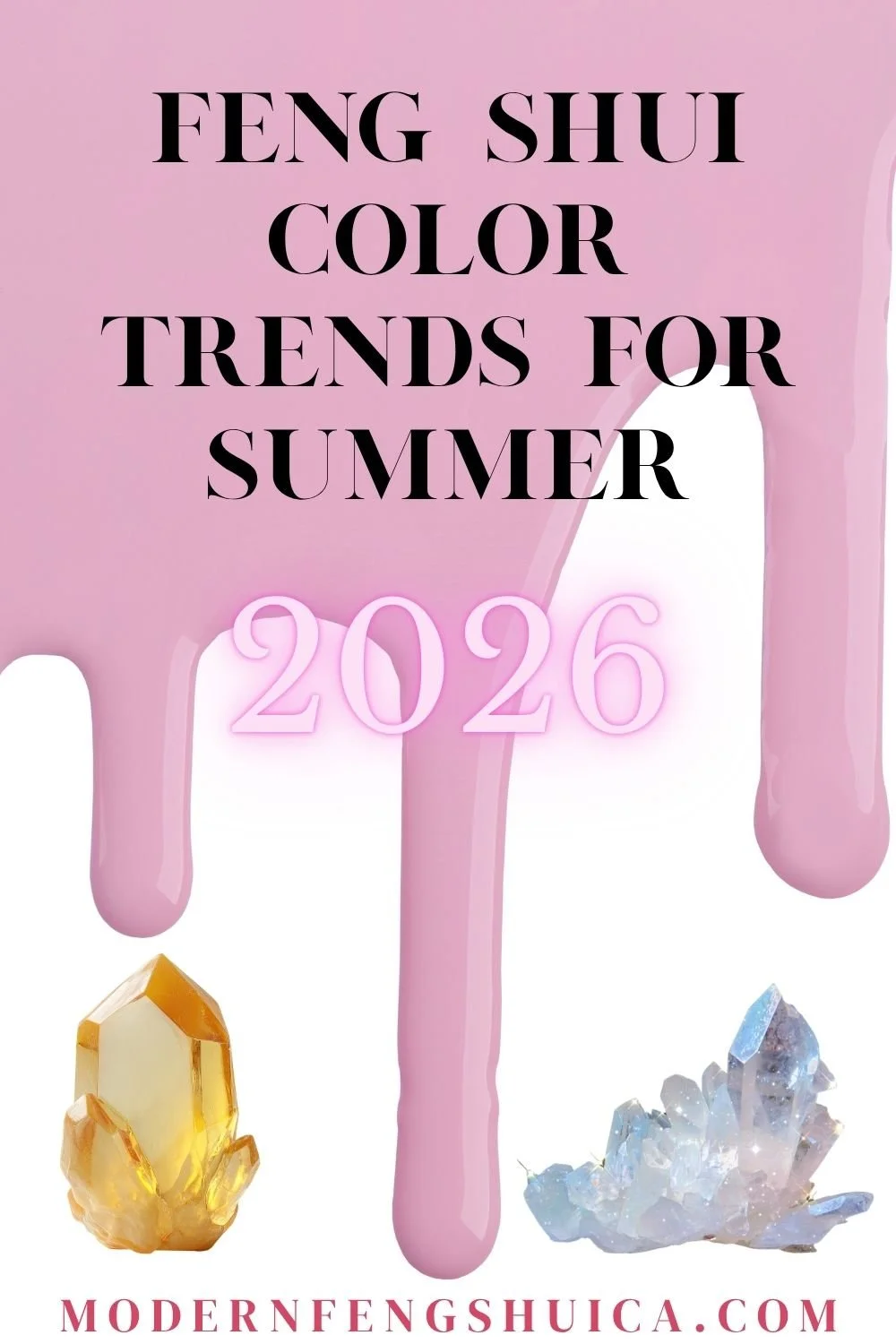 Feng Shui color trends for summer 2026