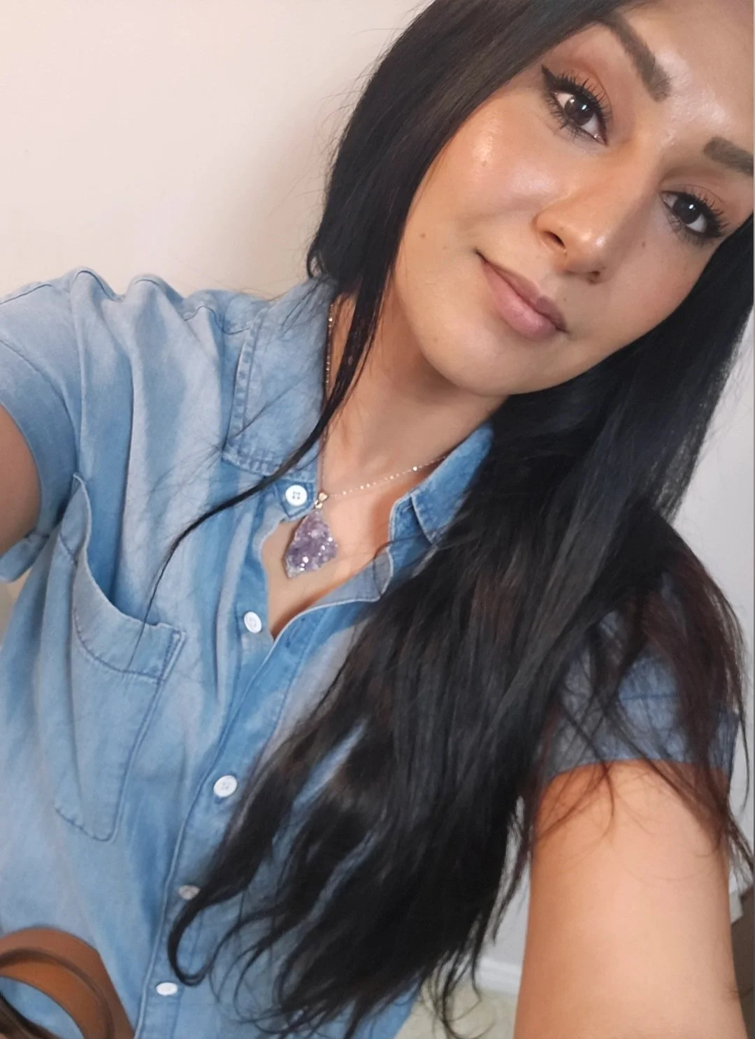 I love my new Amethyst necklace
