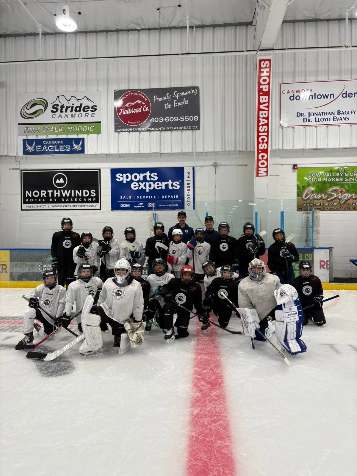 Be a Pro Hockey Camps players having fun