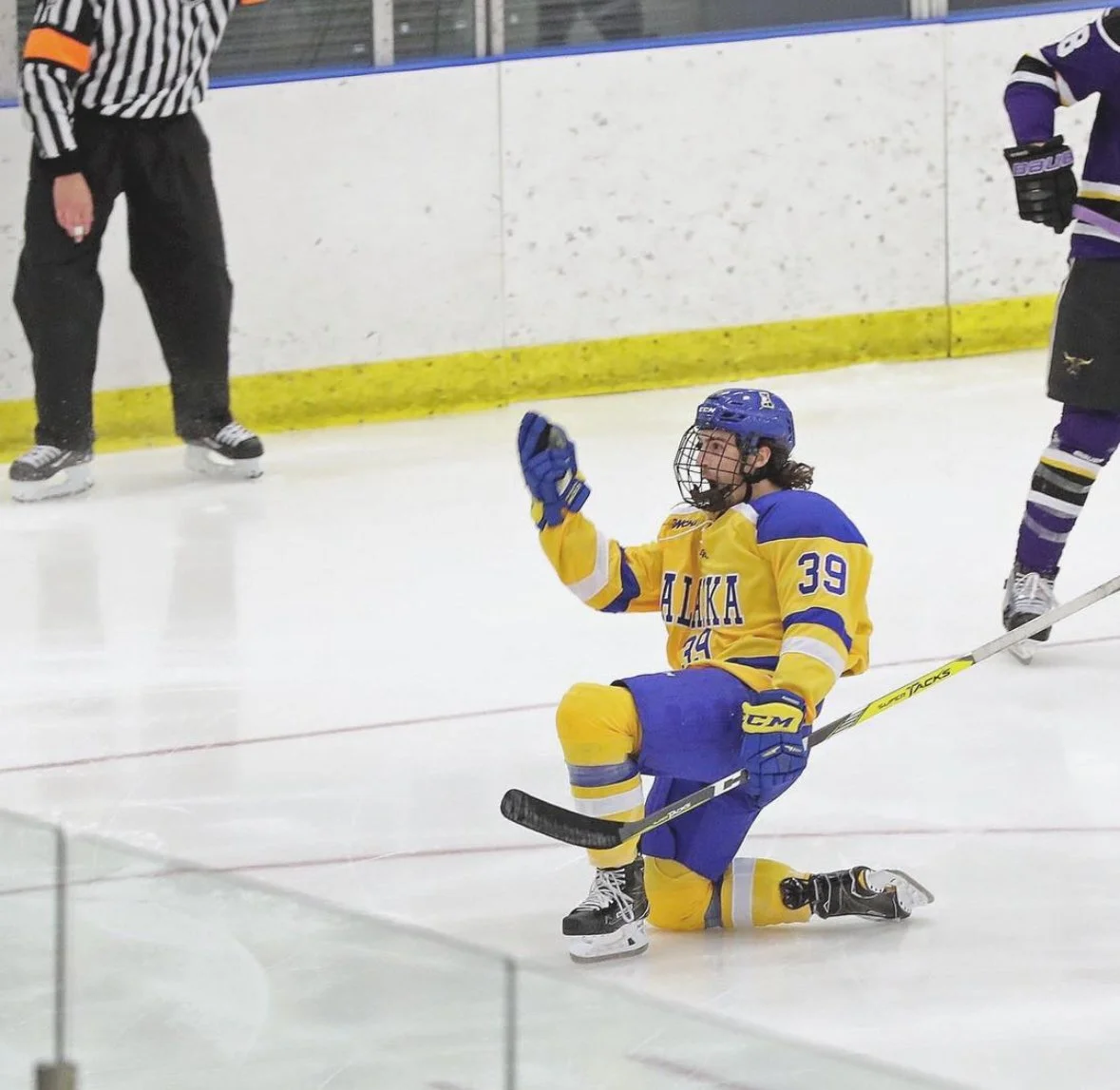 Be a pro coach ross heidt playing for Uni of Alaska Fairbanks