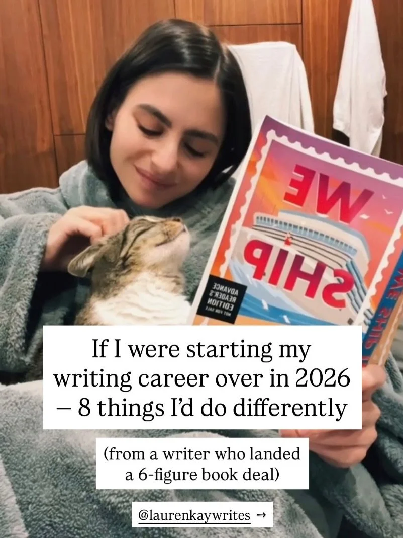 if I were starting my writing career over in 2026 &mdash; 8 things I&rsquo;d actually do 📝

The book that landed me my 6-figure HarperCollins deal was my second &mdash; and it only sold because I&rsquo;d already made every mistake on the first.

Com