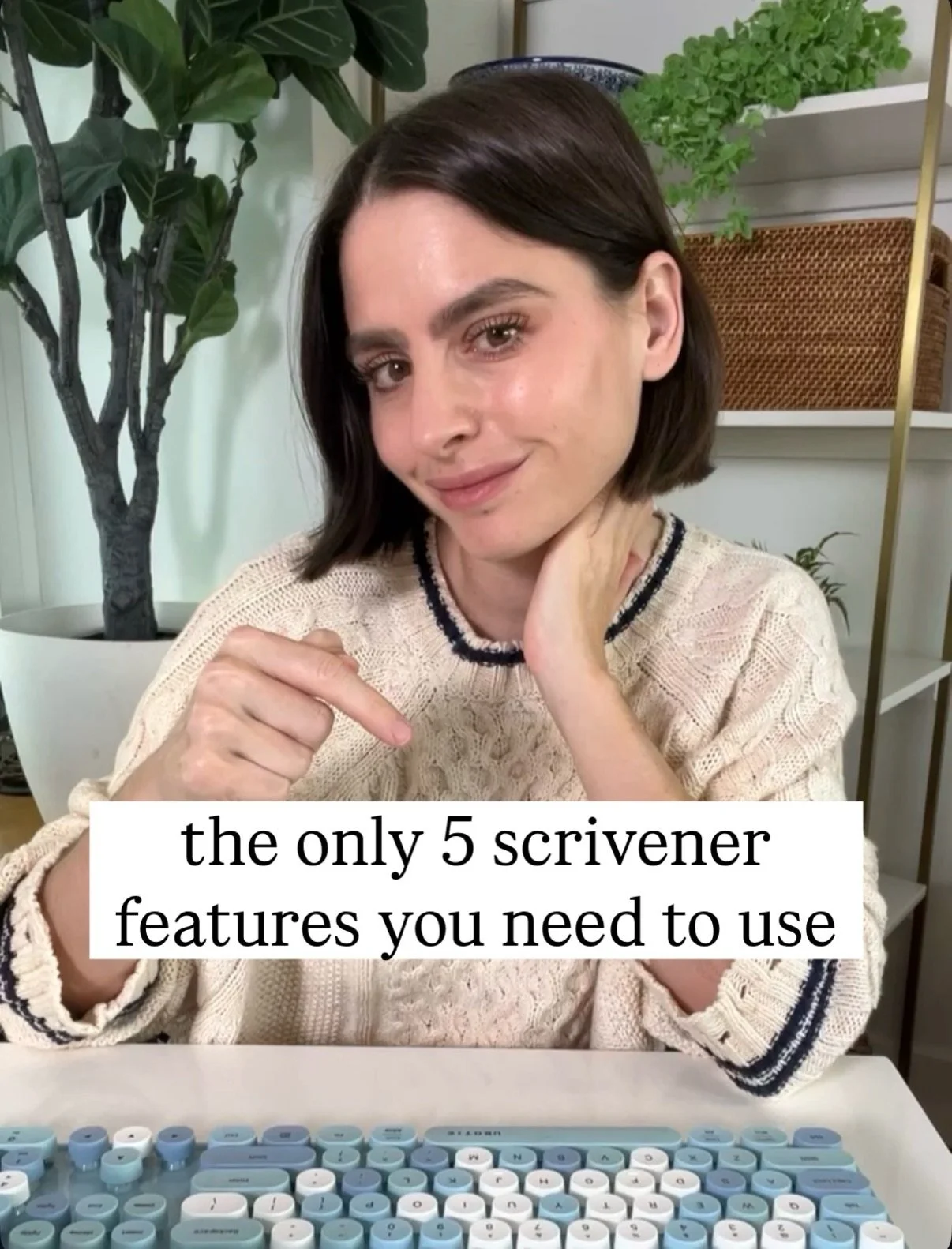 the only 5 Scrivener features you need to learn ✏️

Most writers download Scrivener, get overwhelmed by all the features, and quit. I get it &mdash; there are 50+ things you could learn. But you don&rsquo;t need most of them.

Start with just these 5