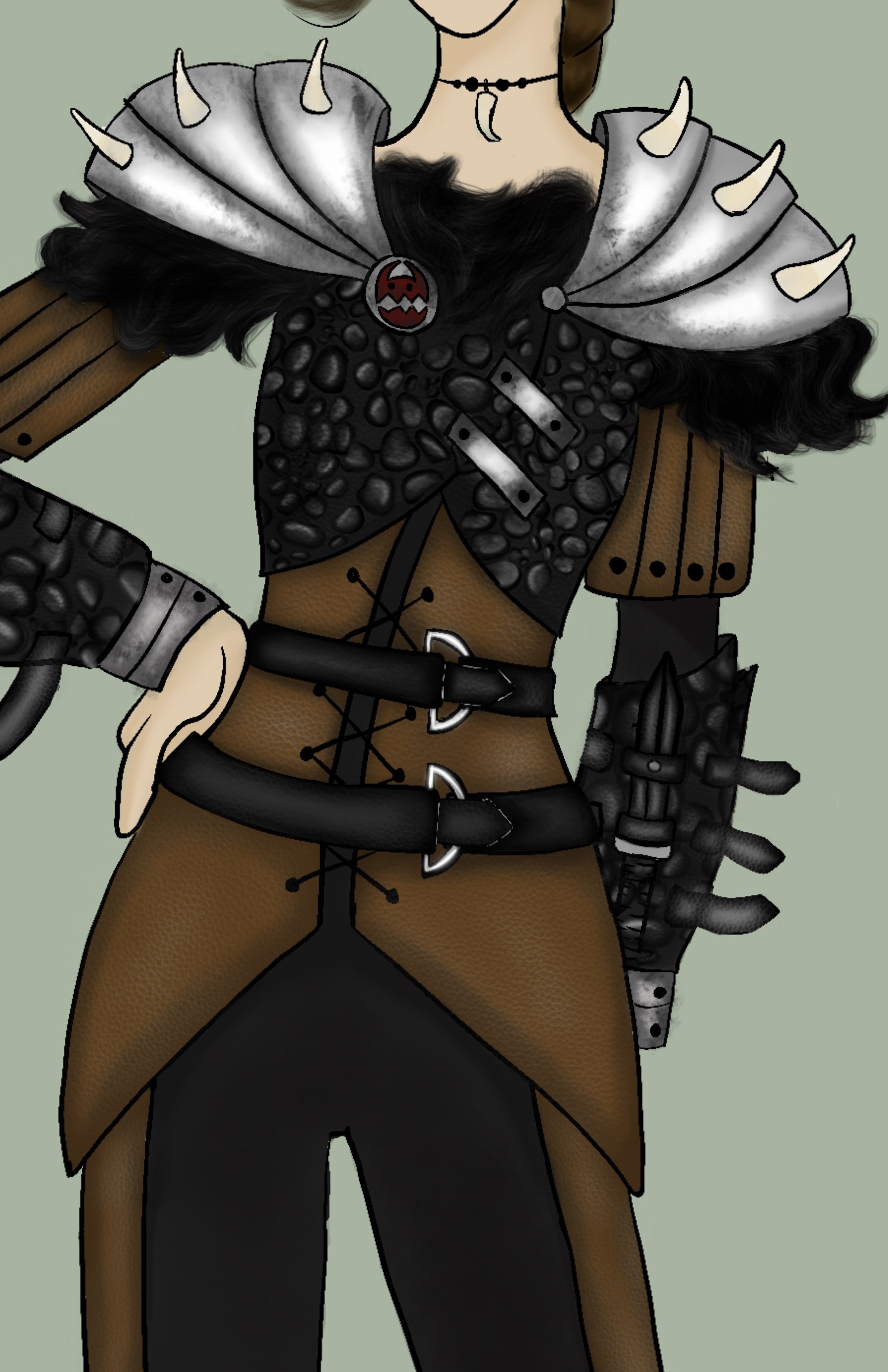 How To Train Your Dragon Costume Design Illustration