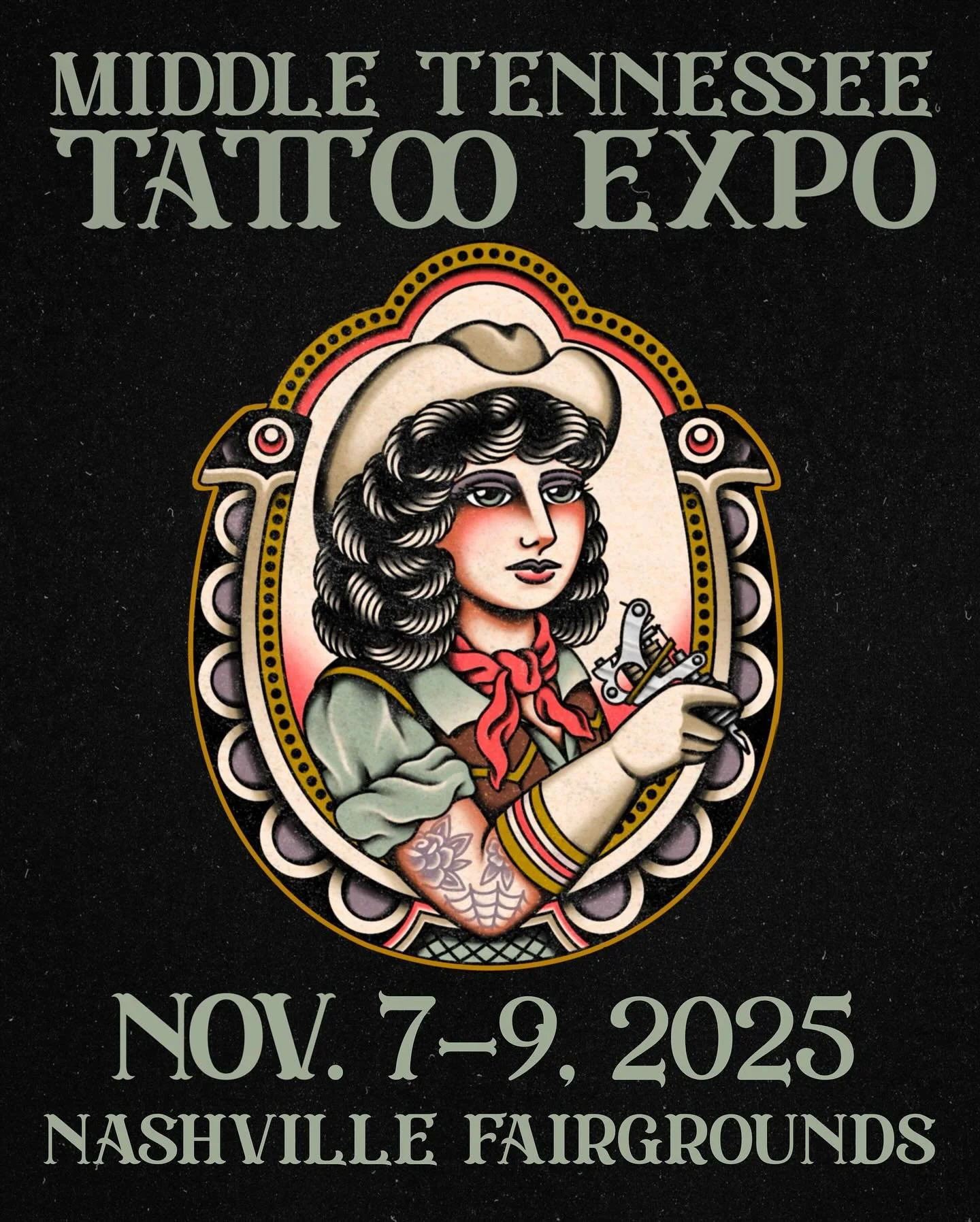 ✨A three-day event for tattoo lovers, artists, and the tattoo-curious November 7-9 at the Nashville Fairgrounds ✨ 

&bull; Get a TATTOO &bull; Tattoo Contests &bull; Body Suit Art Show &bull; Live Art &bull; Retail Vendors &bull; Piercings &bull; Foo