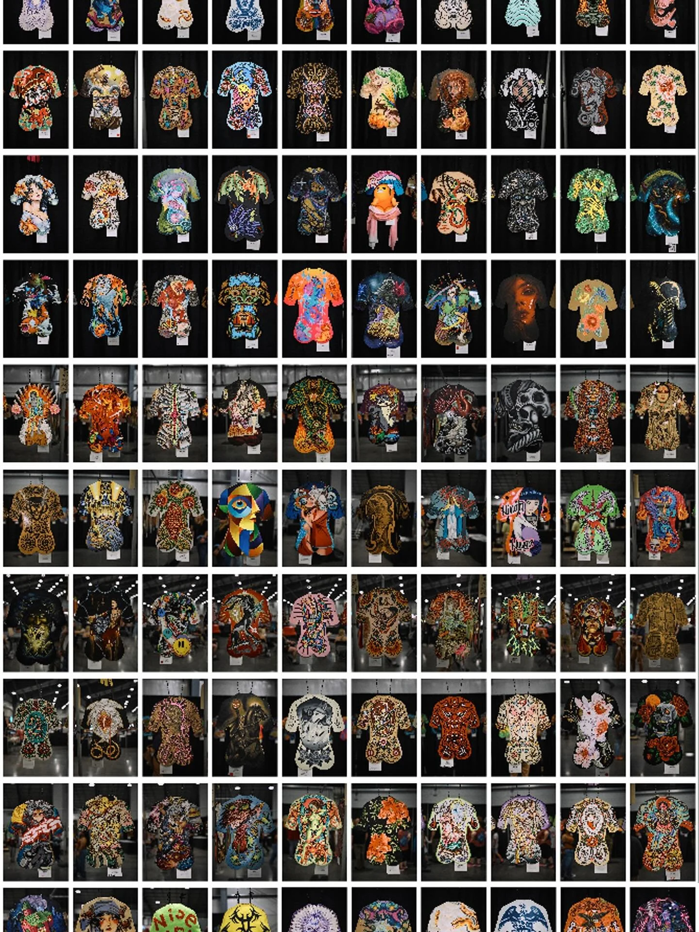 Thank you to everyone who participated in the Body Suit Art Show! Y&rsquo;all&rsquo;s labor of love really elevated the Middle Tennessee Tattoo Expo ❤️ These babies for sale and will be on display till 8pm tonight.