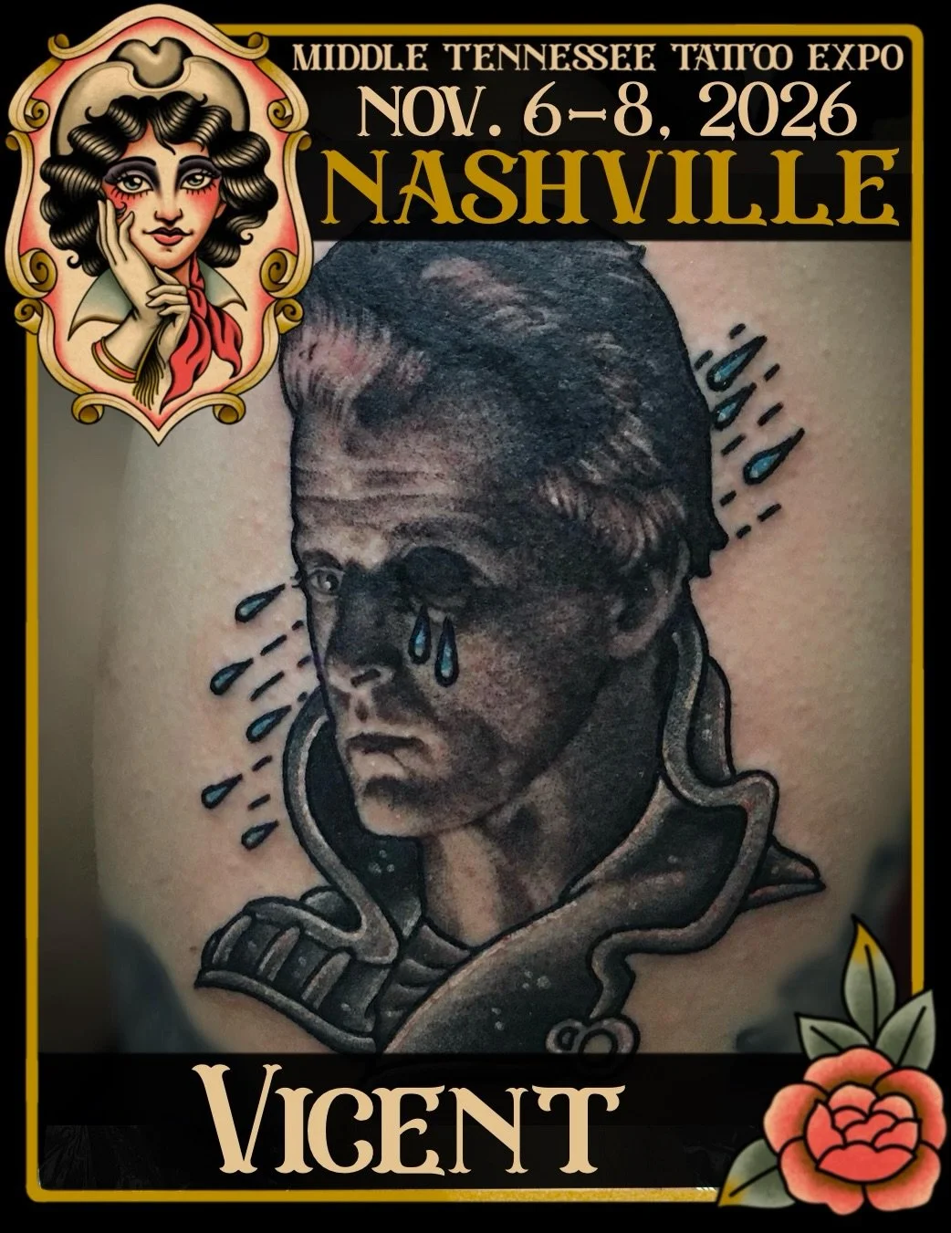 Get you a baddie who can tattoo a Batty! 😎@vicent_tattoos will be at Middle Tennessee Tattoo Expo this fall tattooing nerdy neo trad! Bring your ideas to Vicent, pick out some flash, or book ahead via email&nbsp;vicent_tattoos@hotmail.com
&bull;
&bu